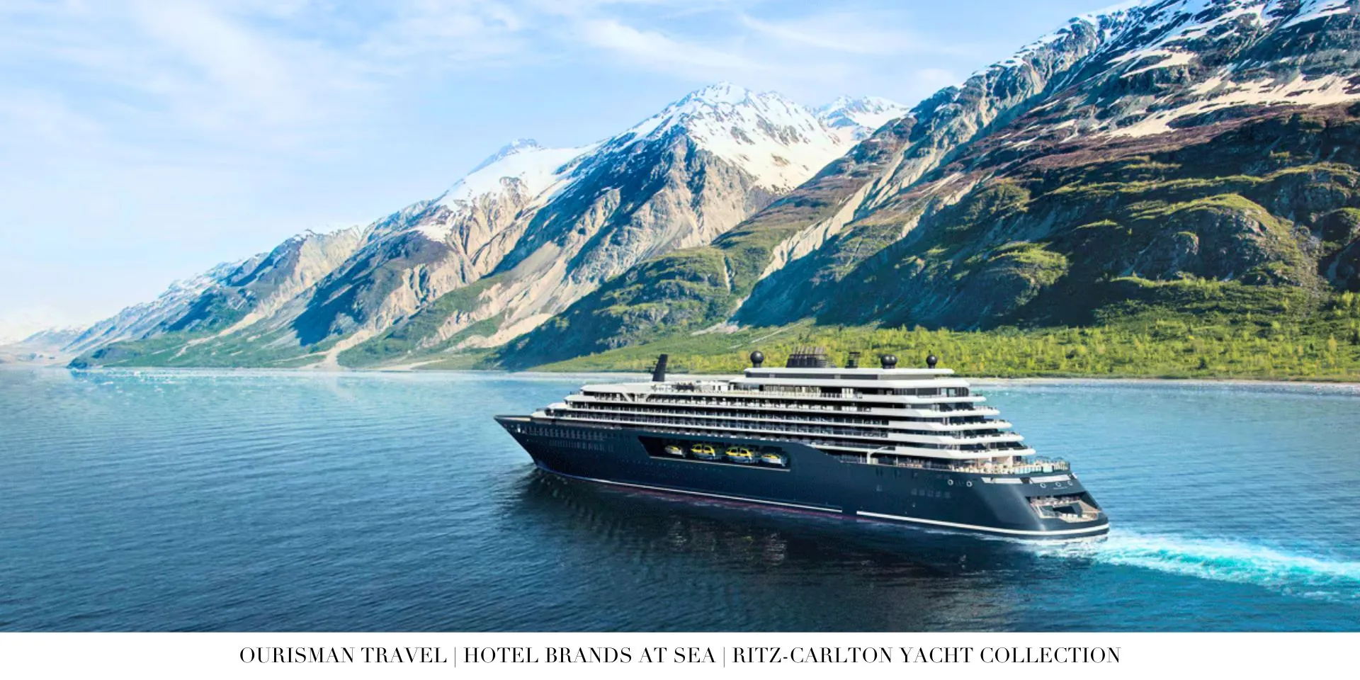 Ritz-Carlton Yacht Collection ship designed like a floating boutique hotel