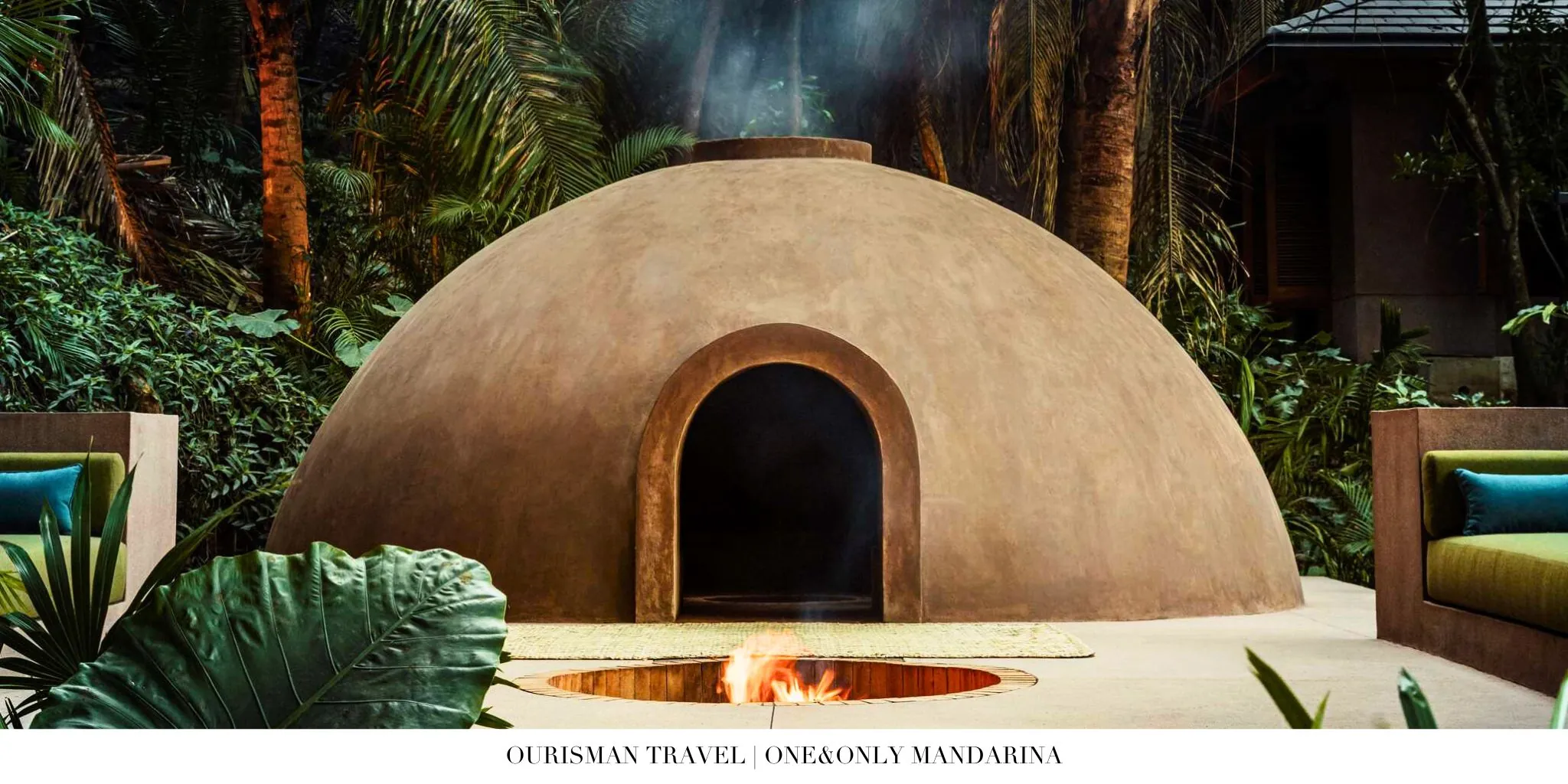 One&Only Mandarina spa with traditional temazcal ceremonies and restorative massage treatments