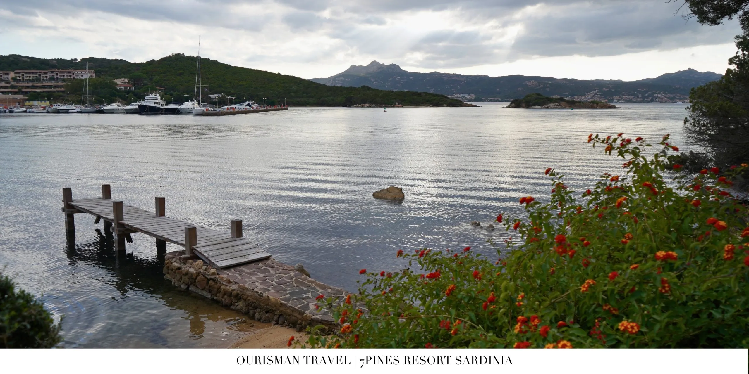 7Pines Sardinia view of water