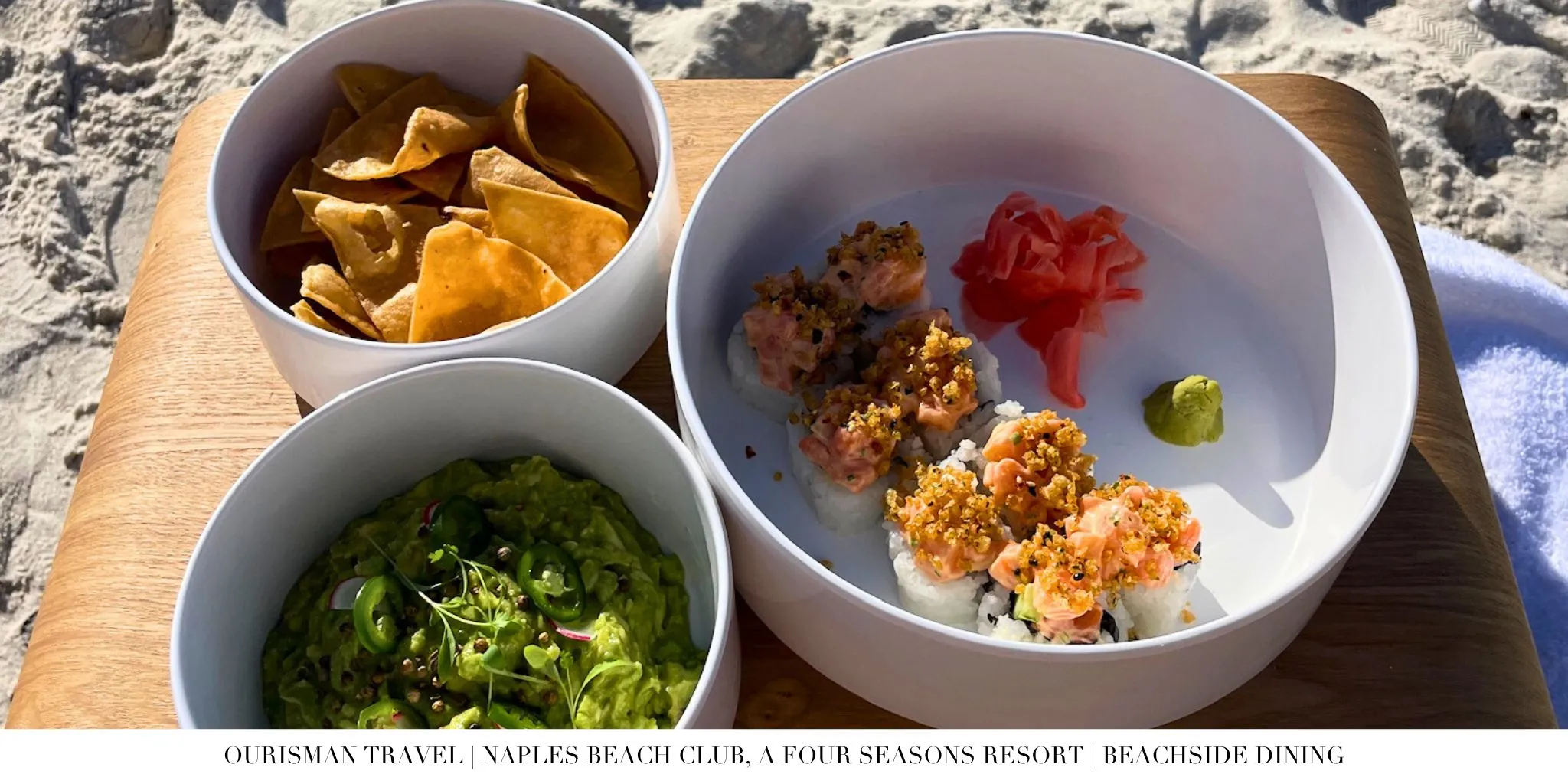 Four Seasons Naples Beach Club Beachside Sushi