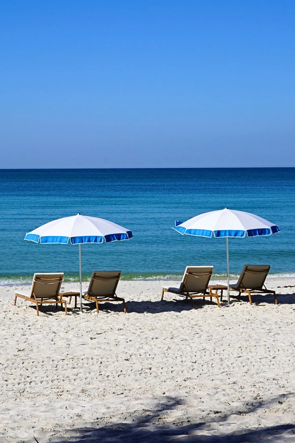 Lounge Chairs by the Beach at Four Seasons Naples