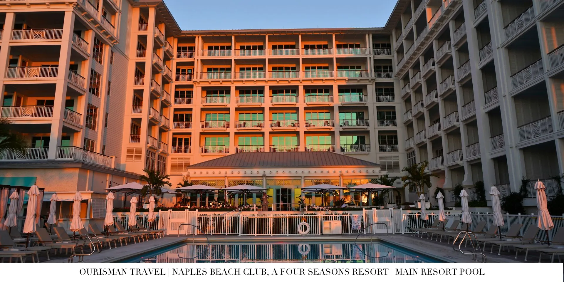 Golden Hour at Four Seasons Naples