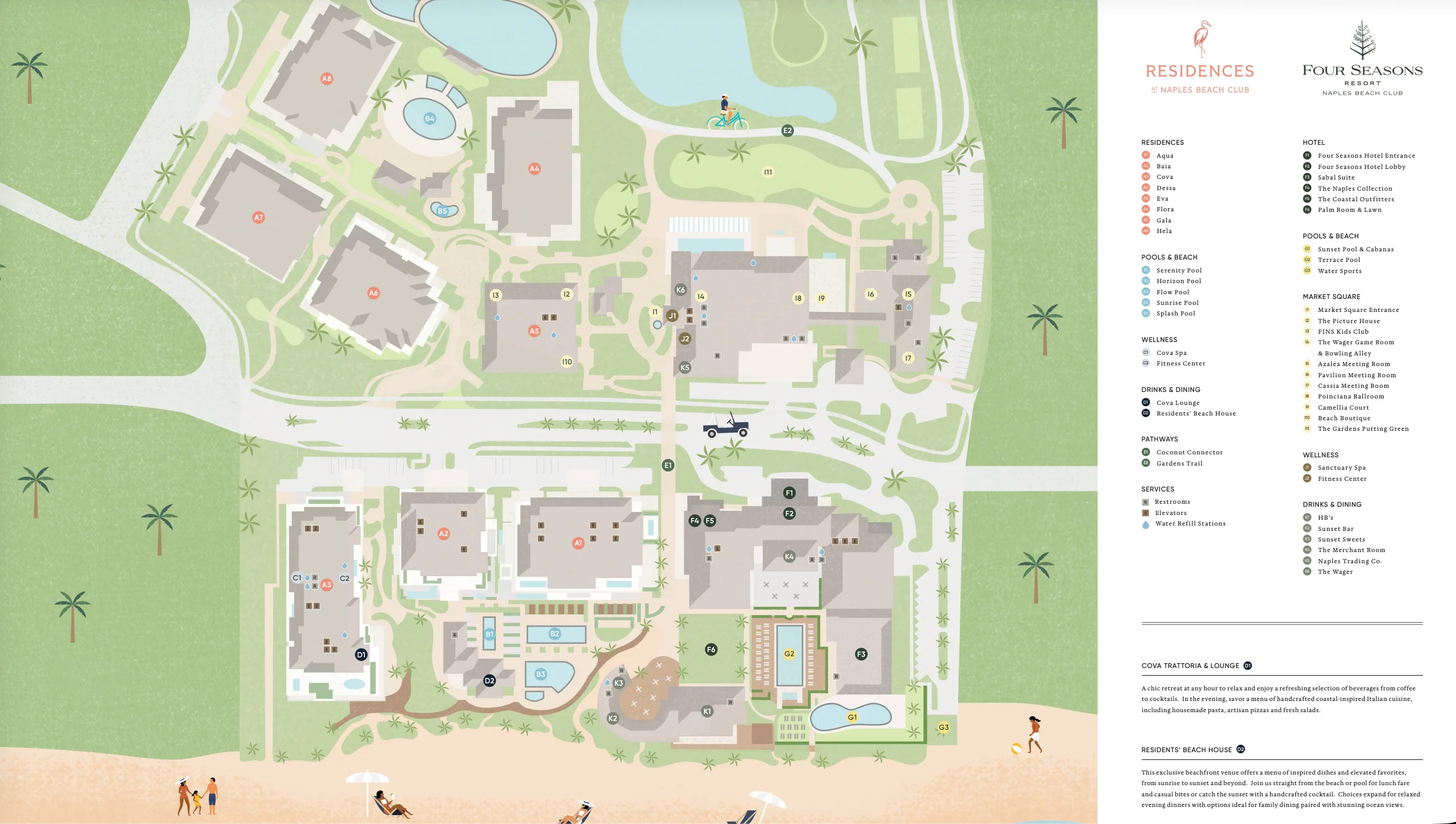 Miraval Arizona Resort Map