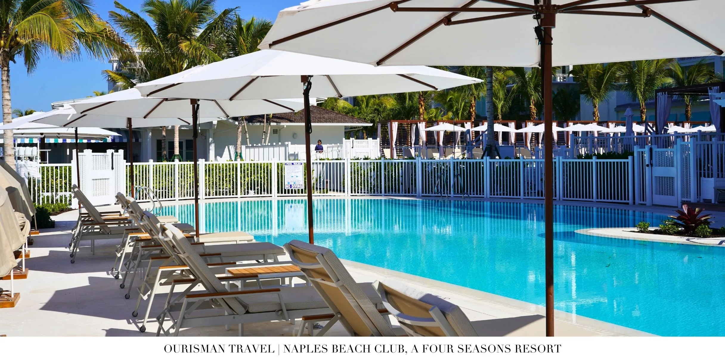 Resort pool overlooking the Gulf of Mexico at Naples Beach Club