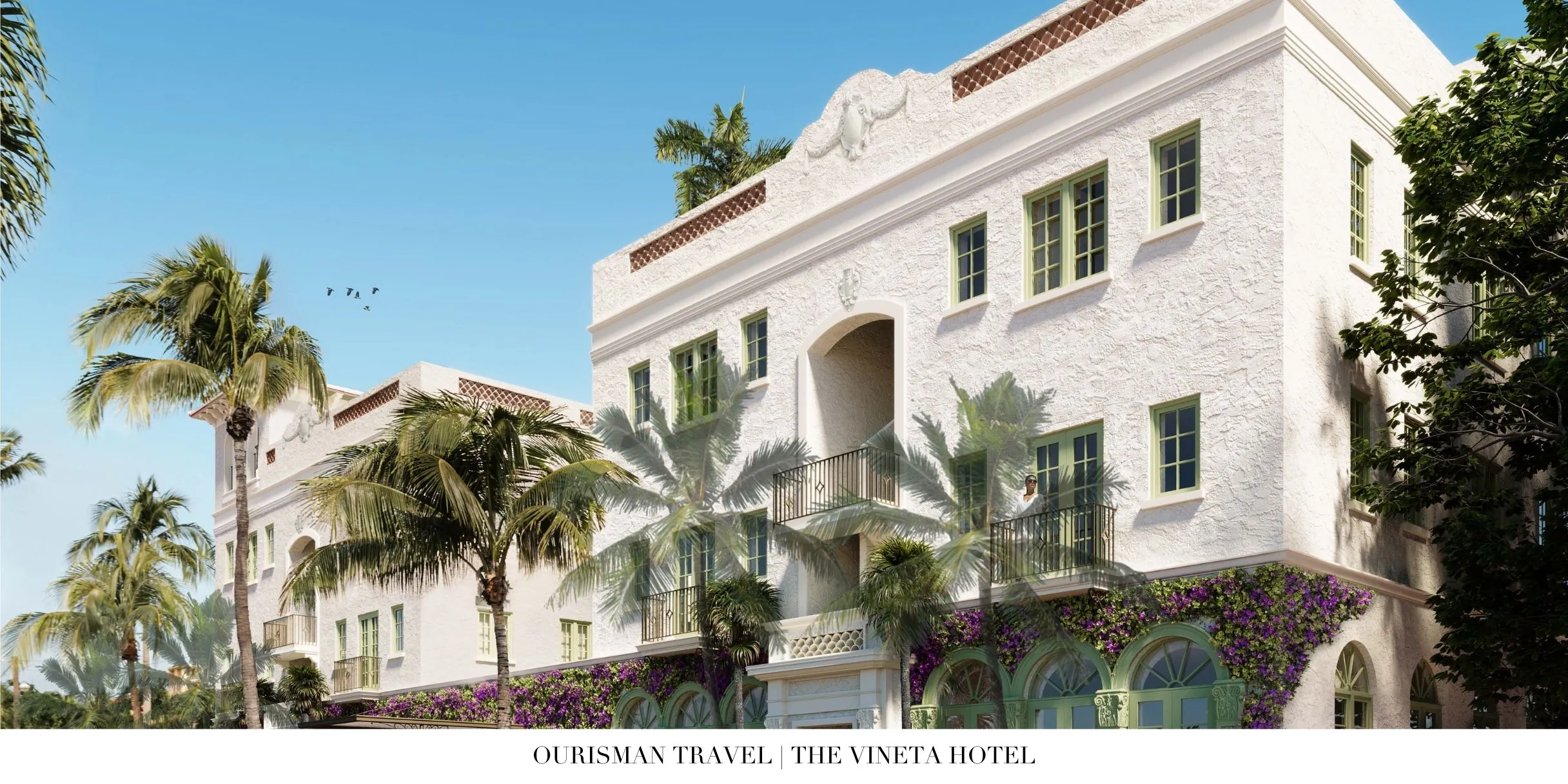 Exterior view of The Vineta Palm Beach, an Oetker Collection hotel