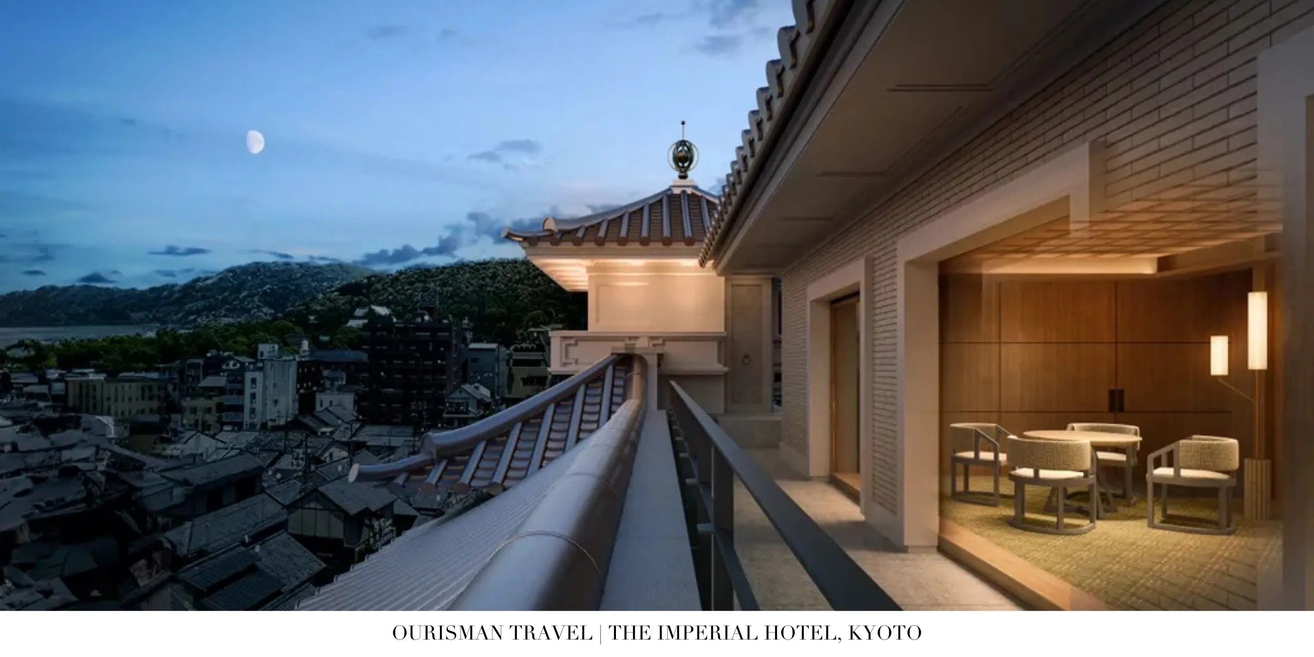 Contemporary building design blended with Kyoto heritage at The Imperial Hotel Kyoto