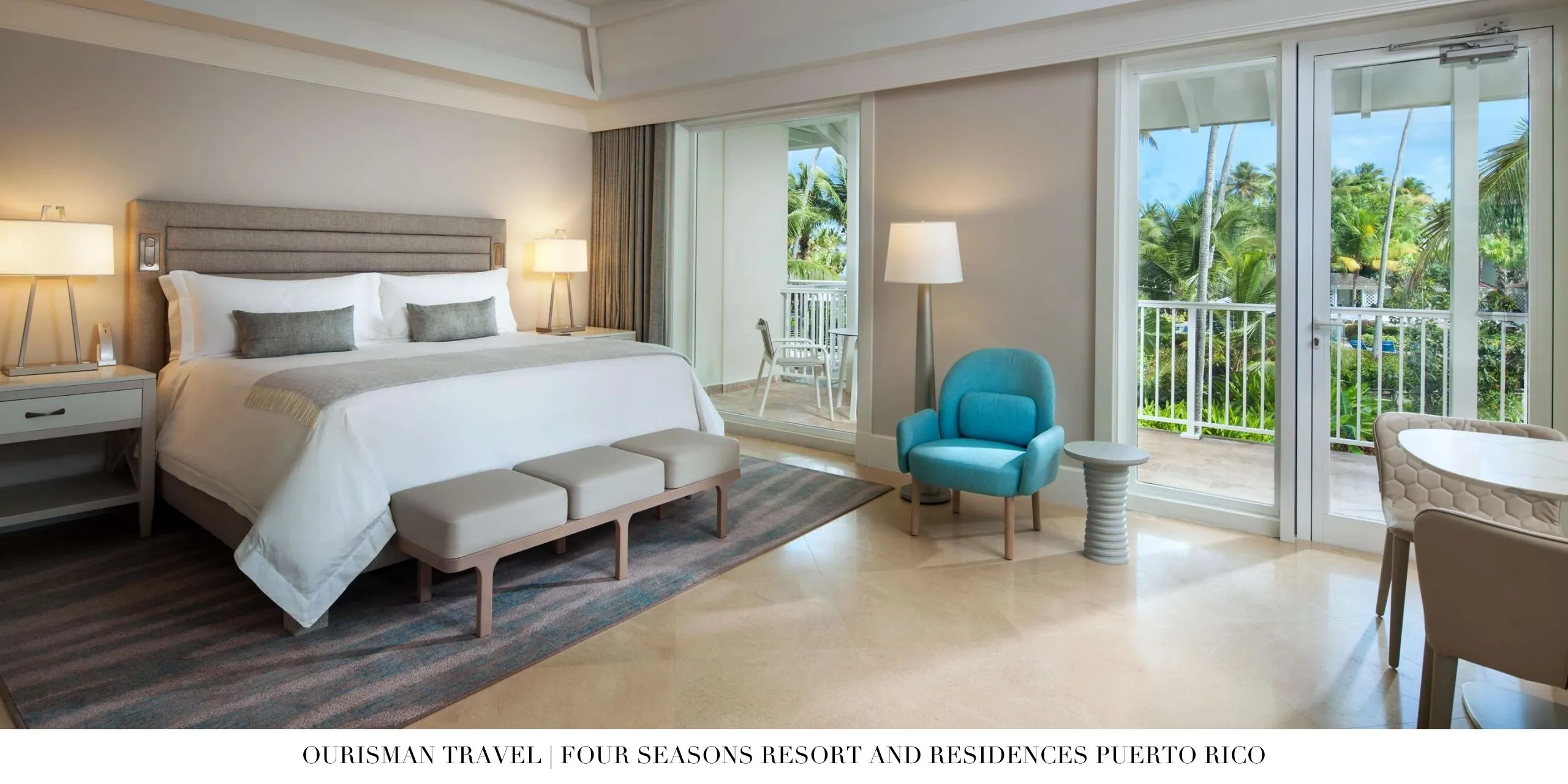 Luxury suite with ocean or lagoon view at Four Seasons Puerto Rico