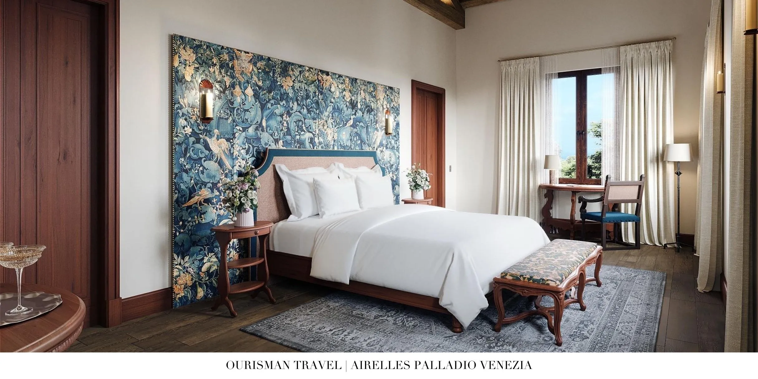 Luxury suite with canal views at Airelles Venezia