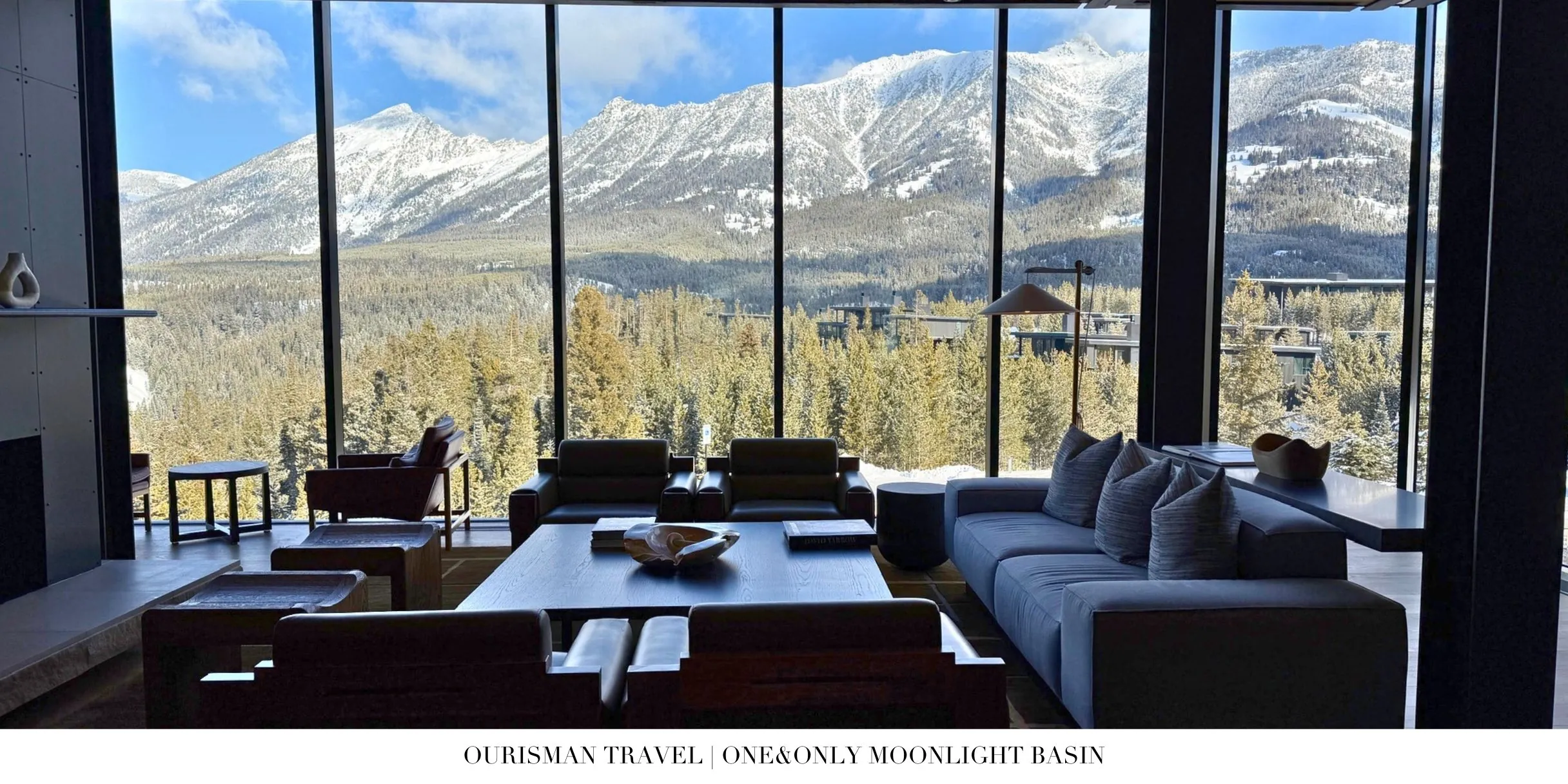 Fine dining restaurant at One&Only Moonlight Basin