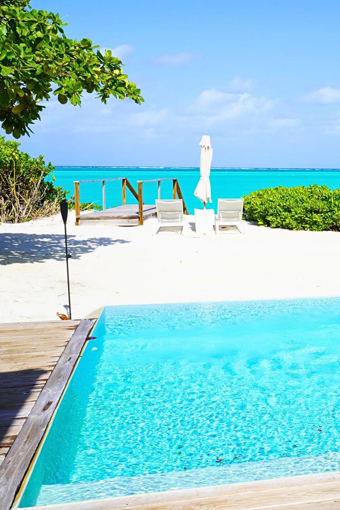 Turks & Caicos Private Island with Turquoise Waters
