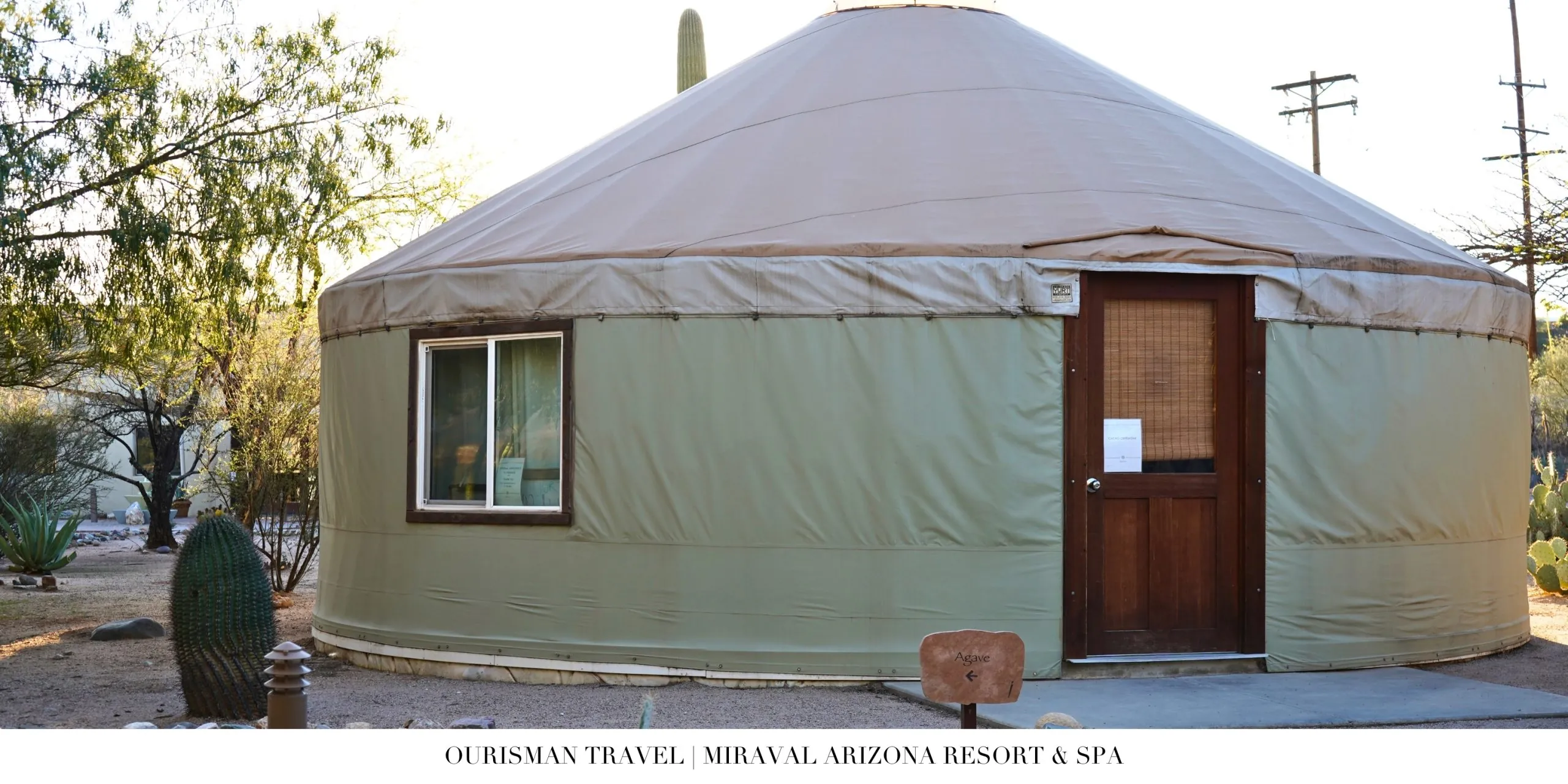 Private wellness casita at Miraval Arizona Resort in the Sonoran Desert
