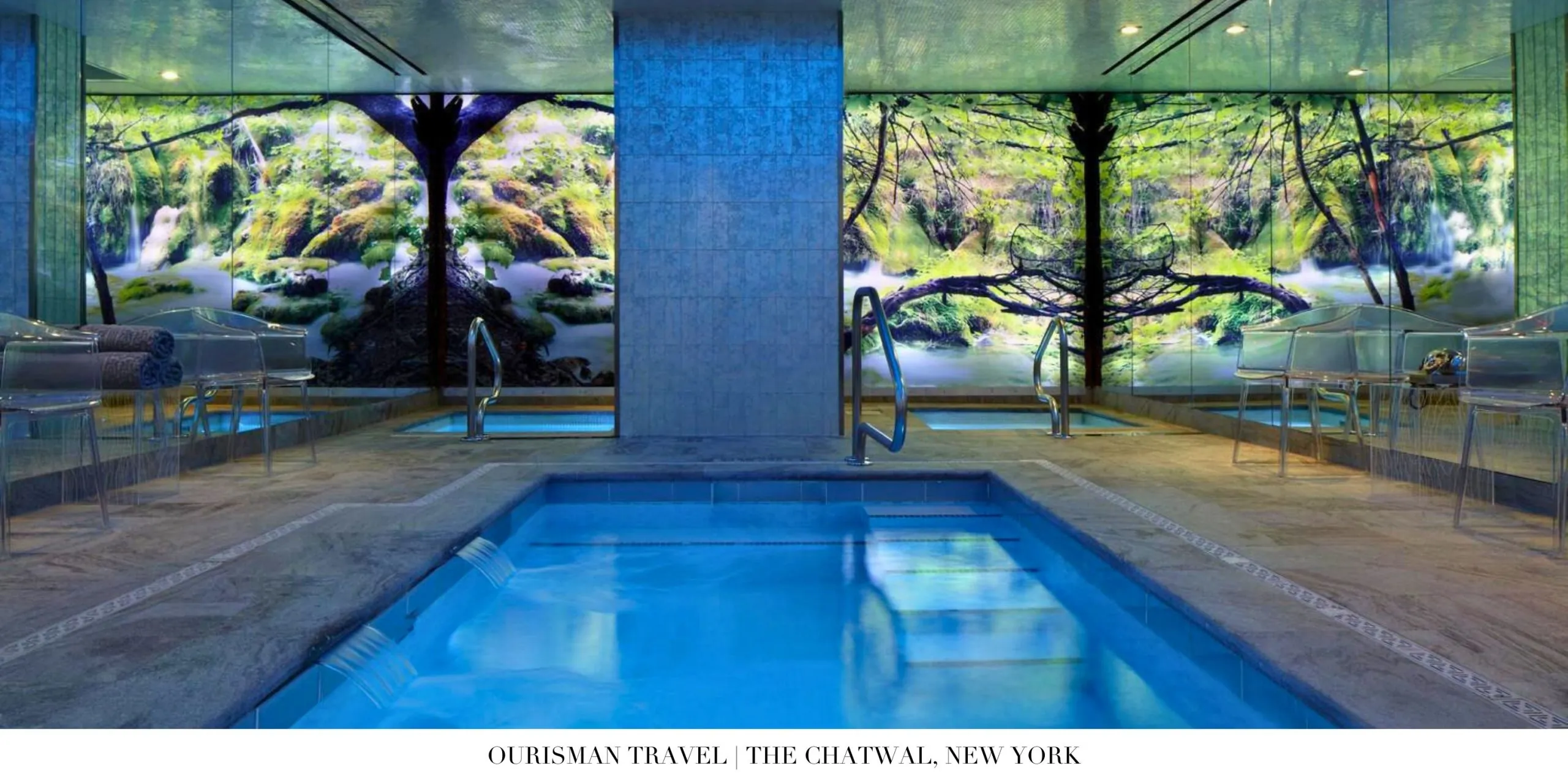 Indoor spa and wellness area at The Chatwal, New York