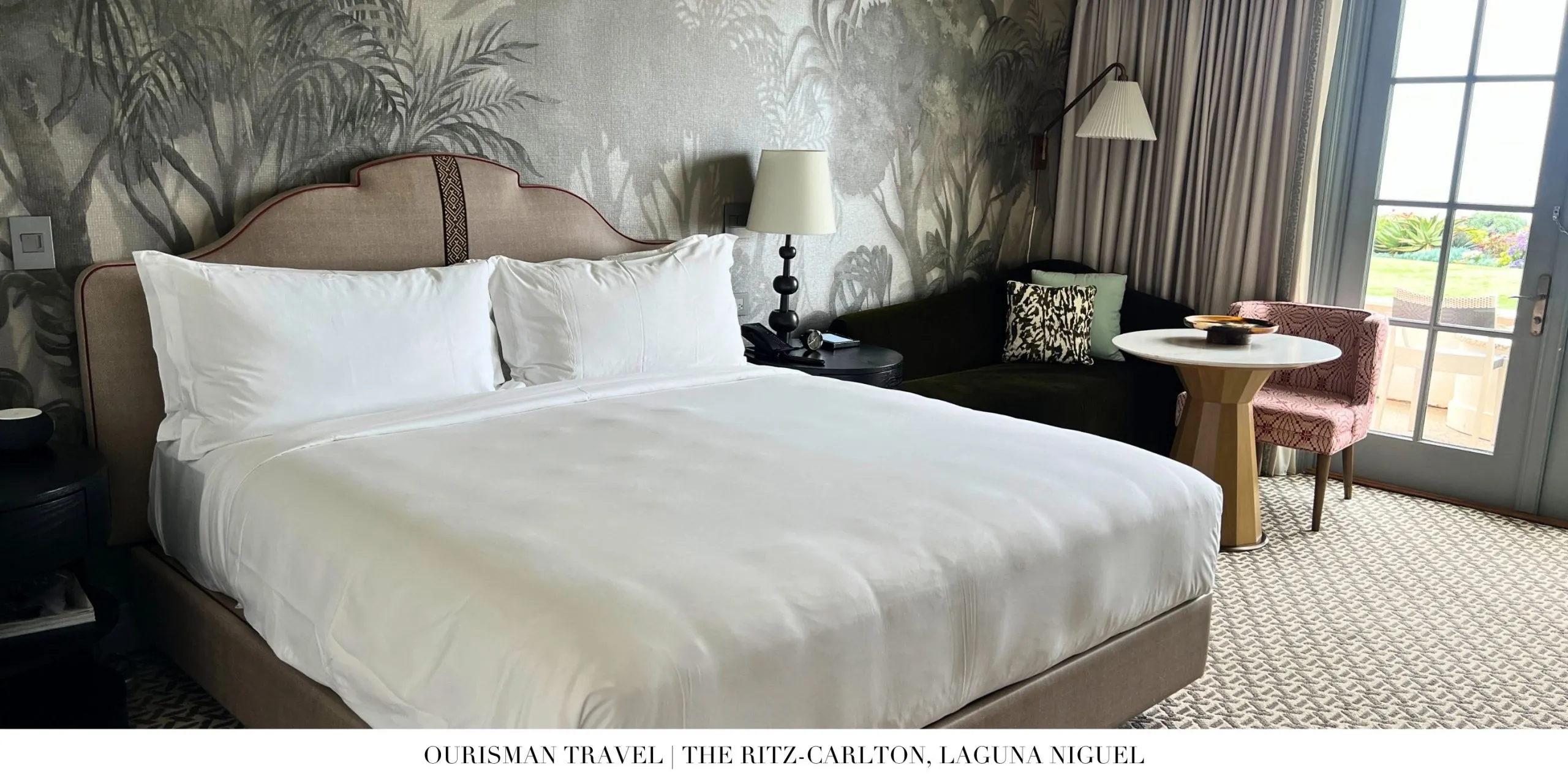 Oceanfront guest room with panoramic views at The Ritz-Carlton, Laguna Niguel