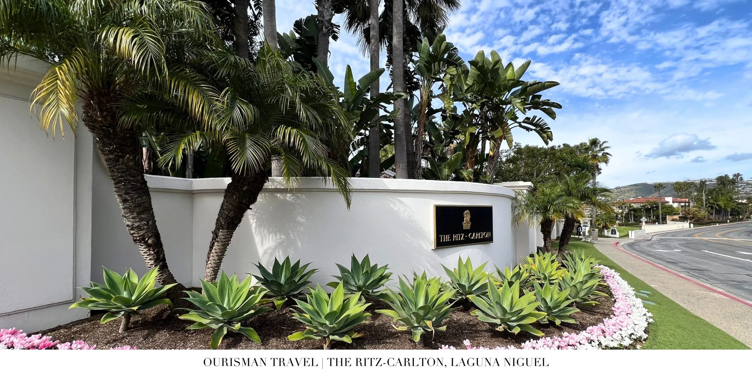 Lobby entrance with coastal views at The Ritz-Carlton, Laguna Niguel