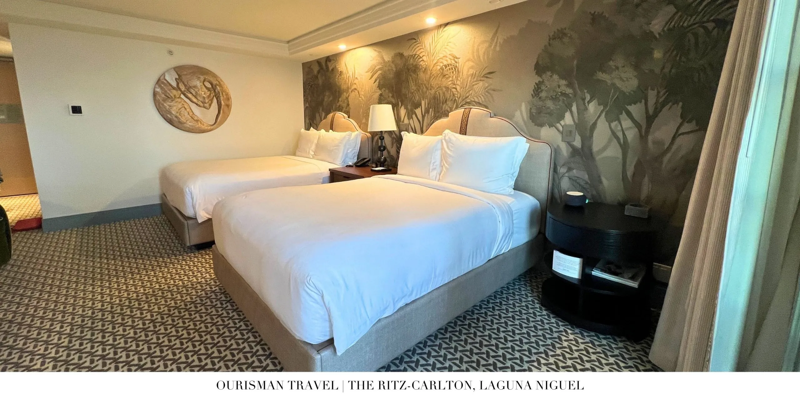 Luxury ocean view suite interior at The Ritz-Carlton, Laguna Niguel