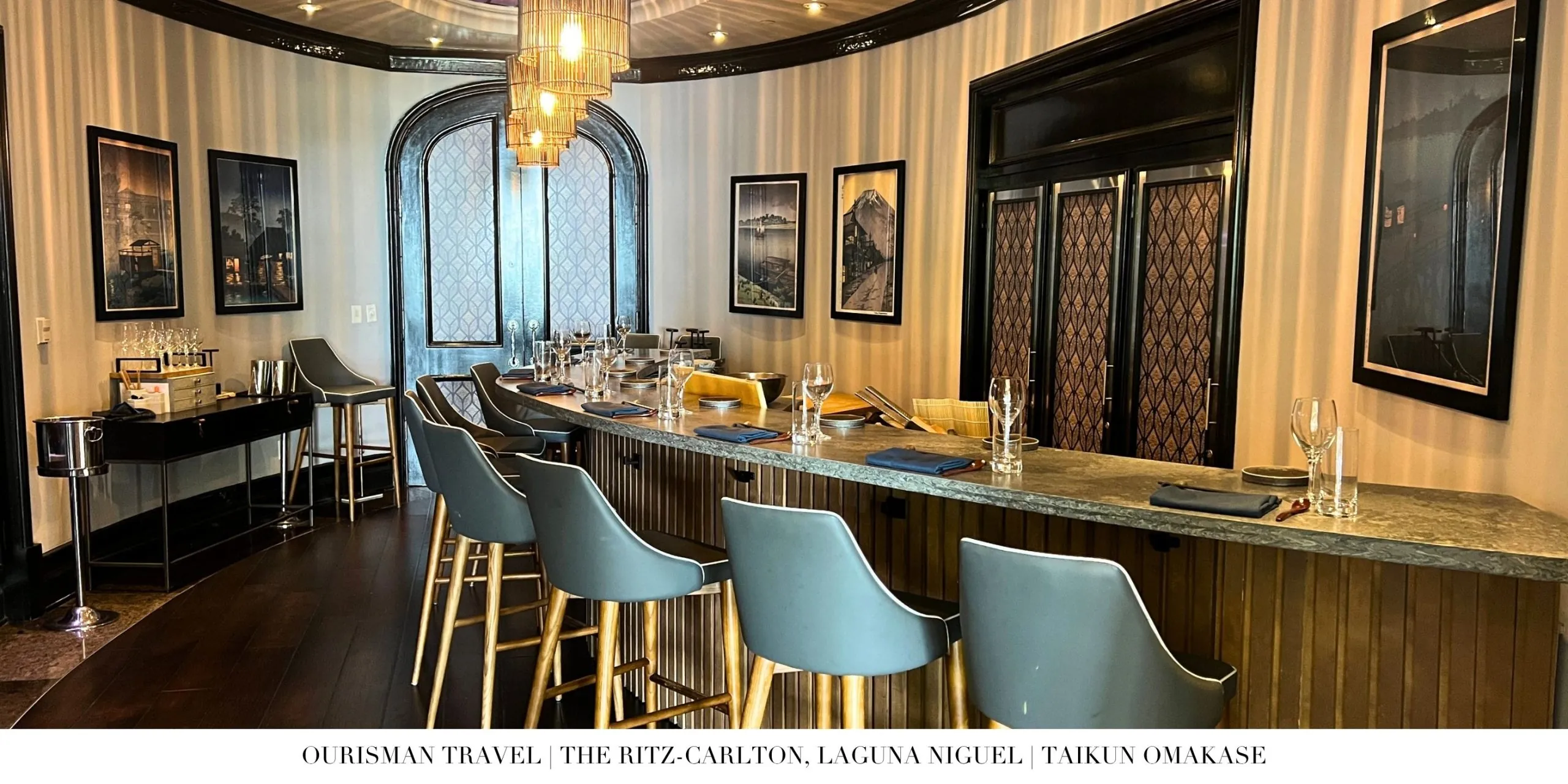 Intimate Omakase dining experience at The Ritz-Carlton, Laguna Niguel restaurant