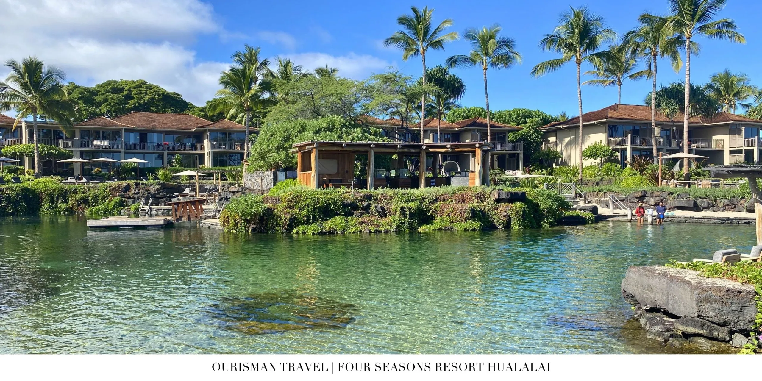 Oceanfront luxury at Four Seasons Resort Hualalai with lava rock landscapes and private beach coves on the Kona Coast