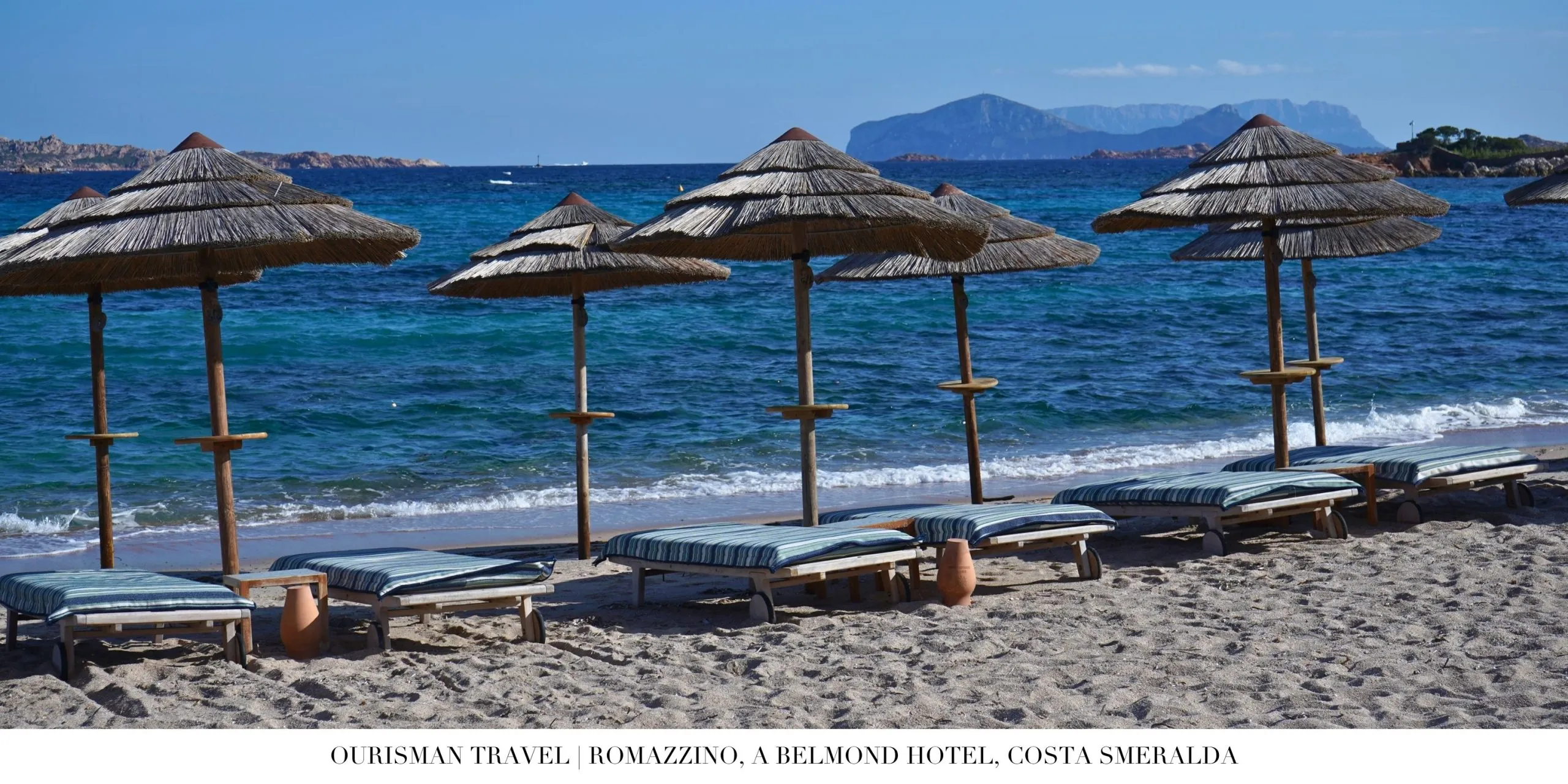 Private beach access from Romazzino Belmond leading to Spiaggia del Romazzino