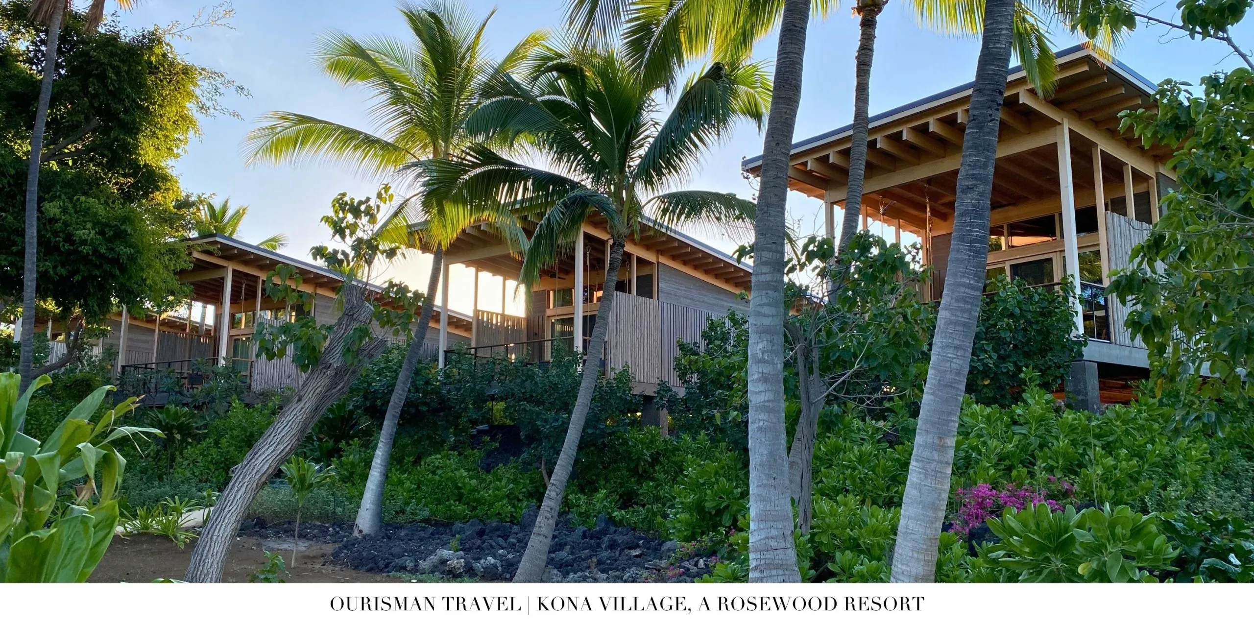 Reimagined barefoot luxury at Kona Village, A Rosewood Resort featuring standalone hale bungalows along the Kona coastline