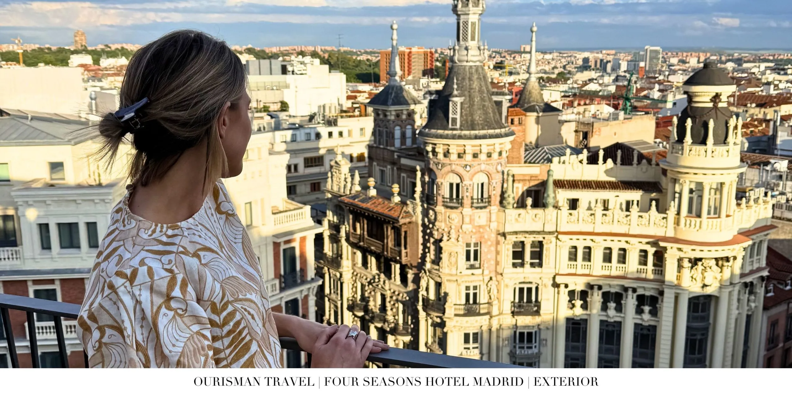 City views from Four Seasons Madrid