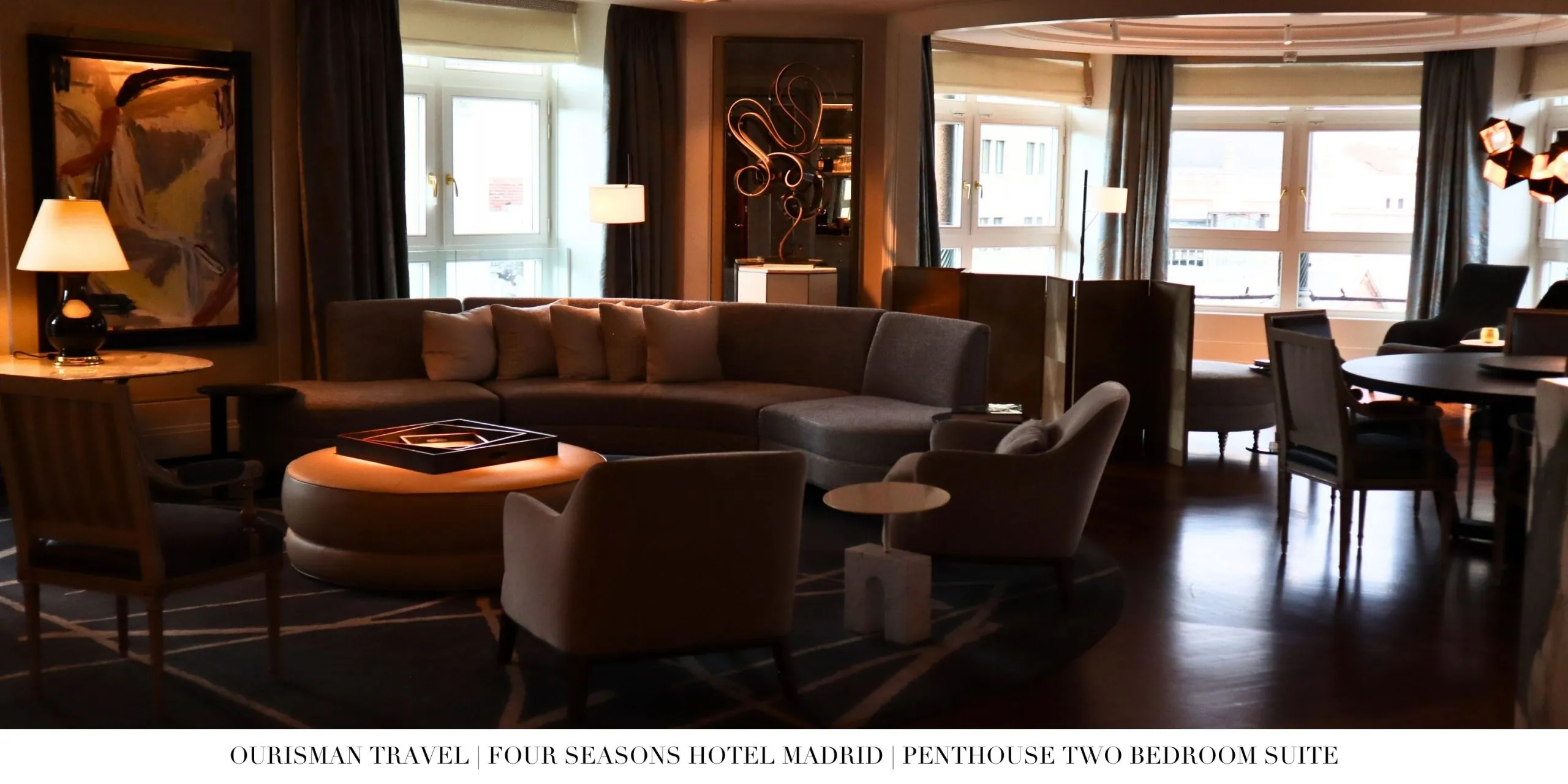 Presidential two-bedroom suite at Four Seasons Madrid