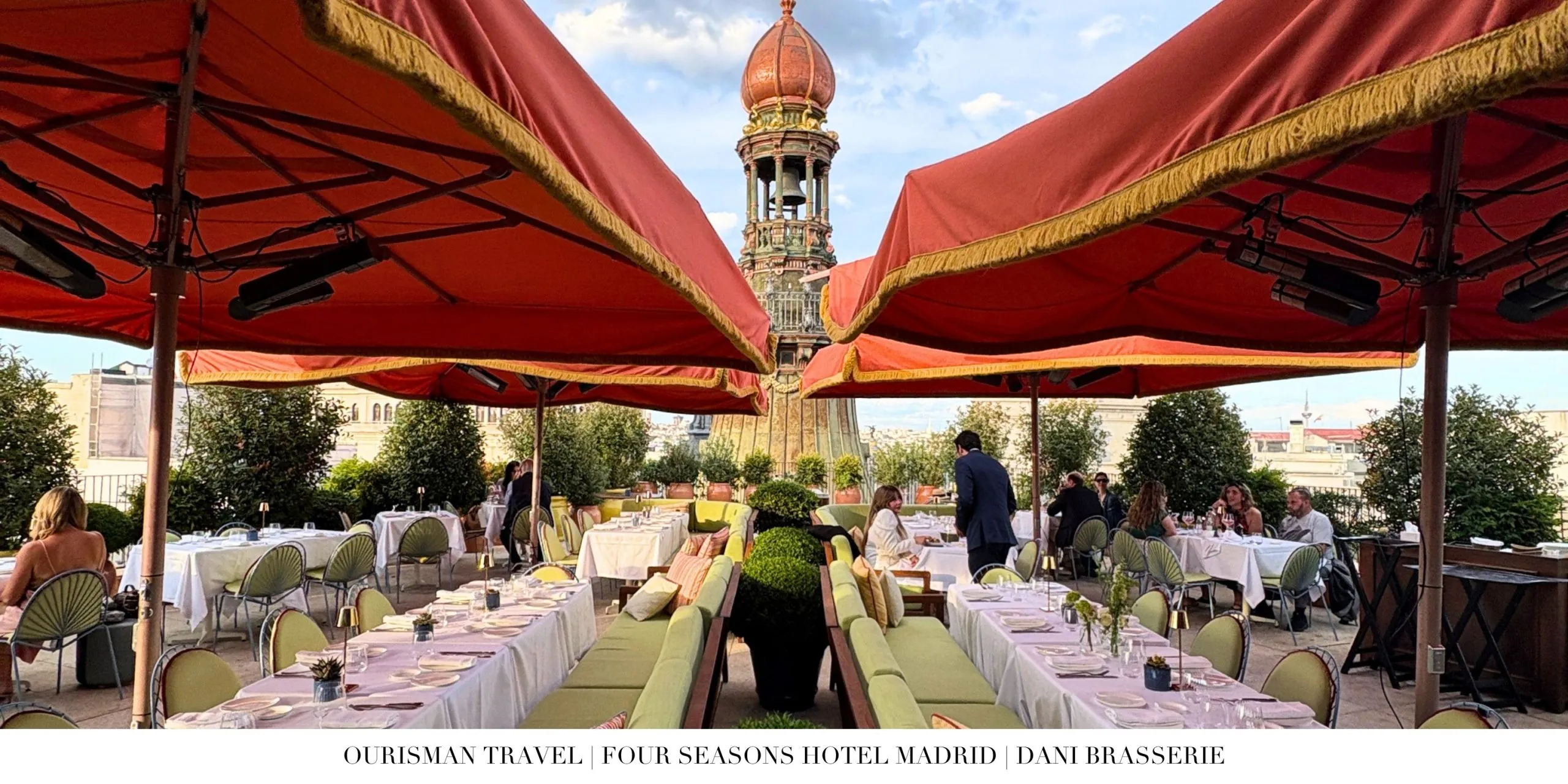 Afternoon dining at Dani Brasserie Madrid
