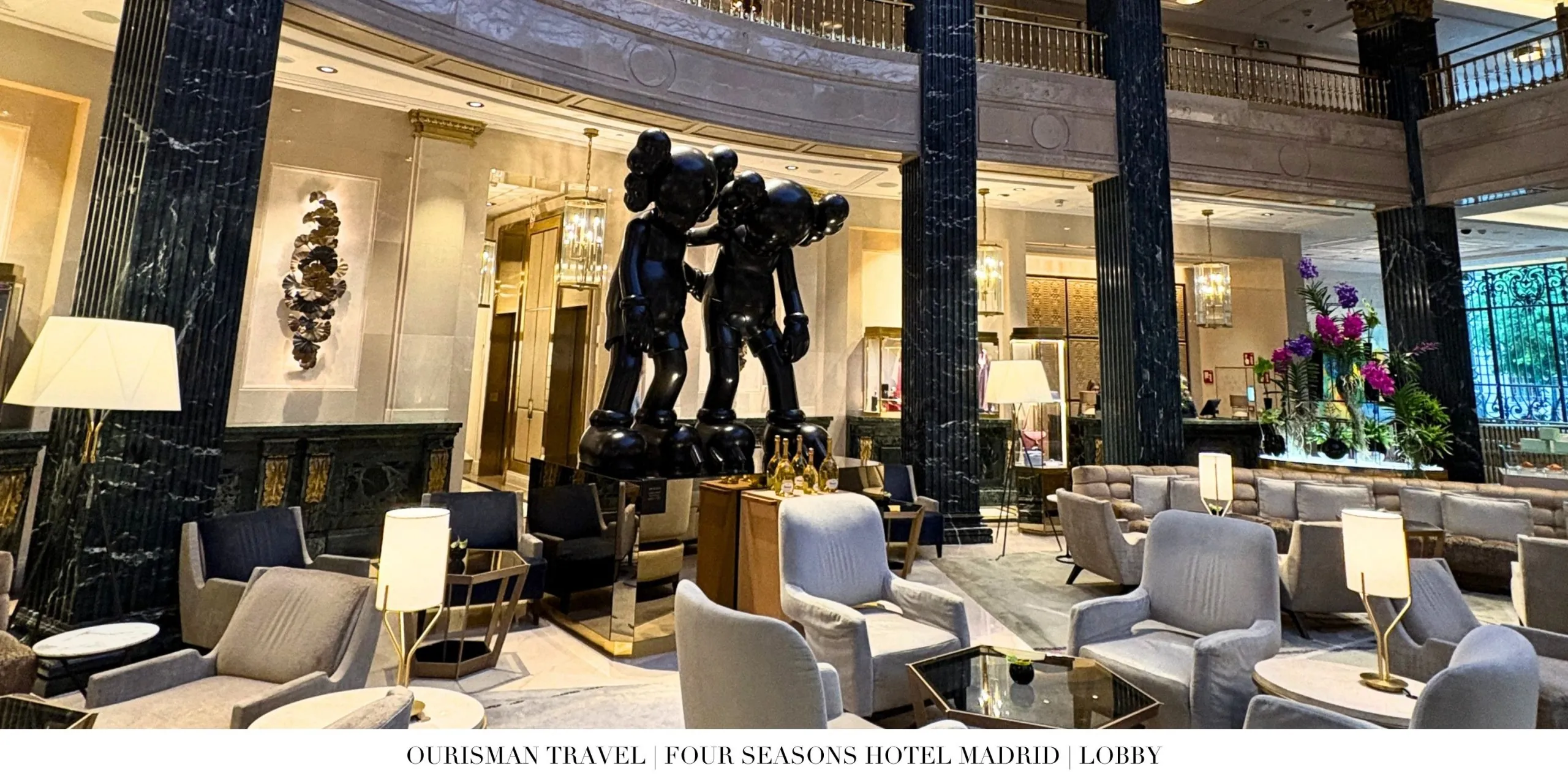 Lobby at Four Seasons Madrid
