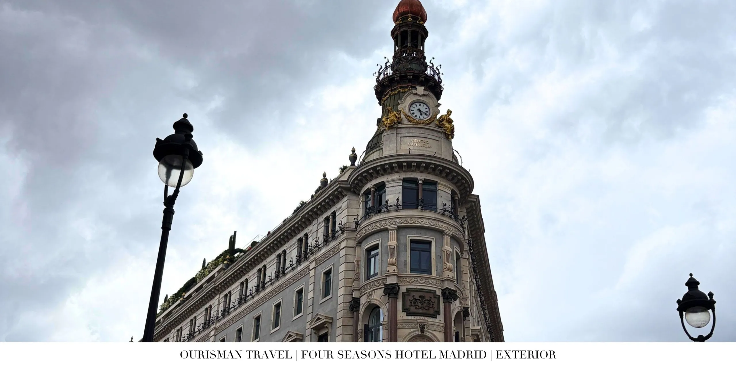 Exterior view of Four Seasons Hotel Madrid