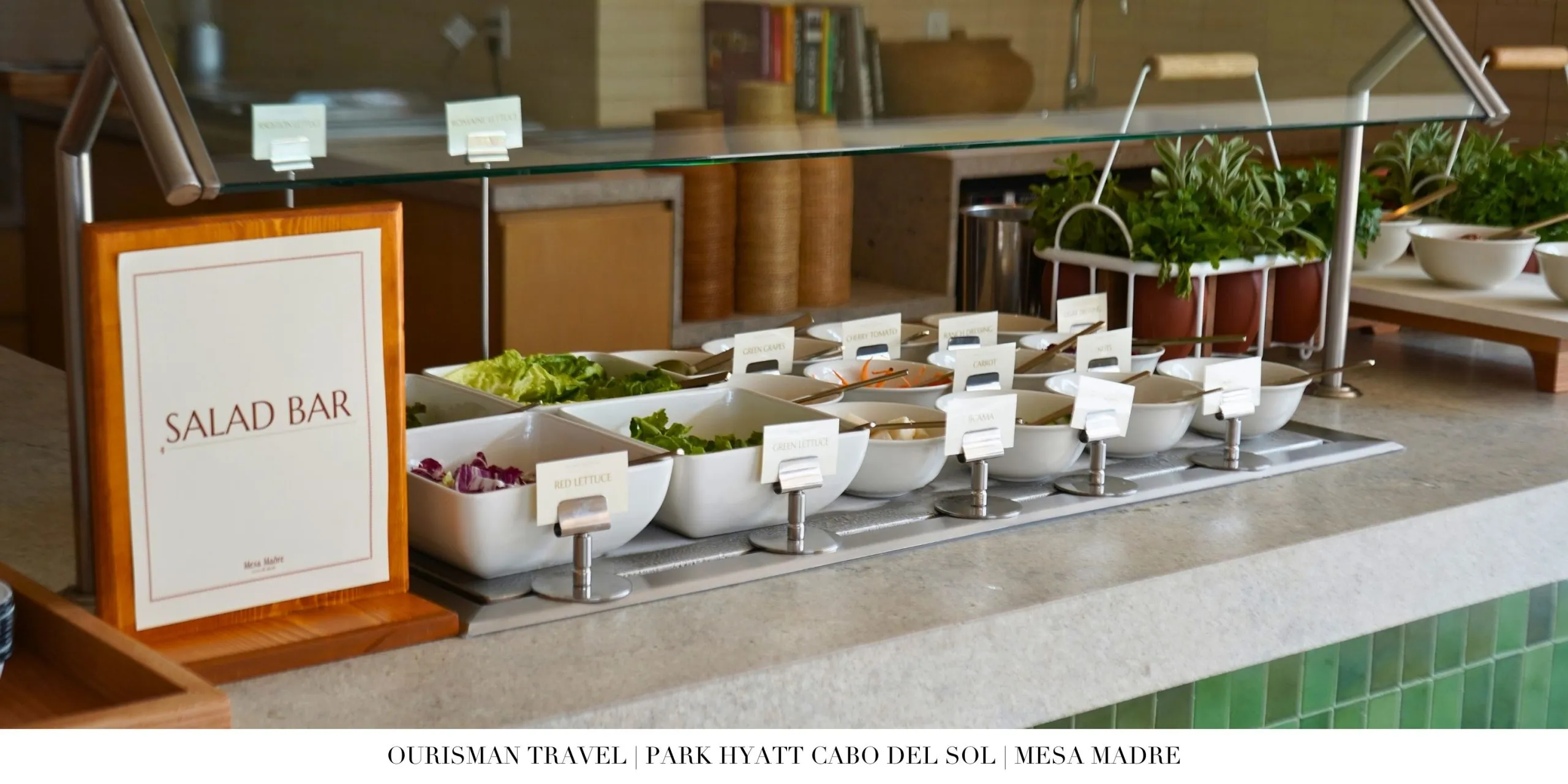 Breakfast at Mesa Madre at Park Hyatt Cabo del Sol.