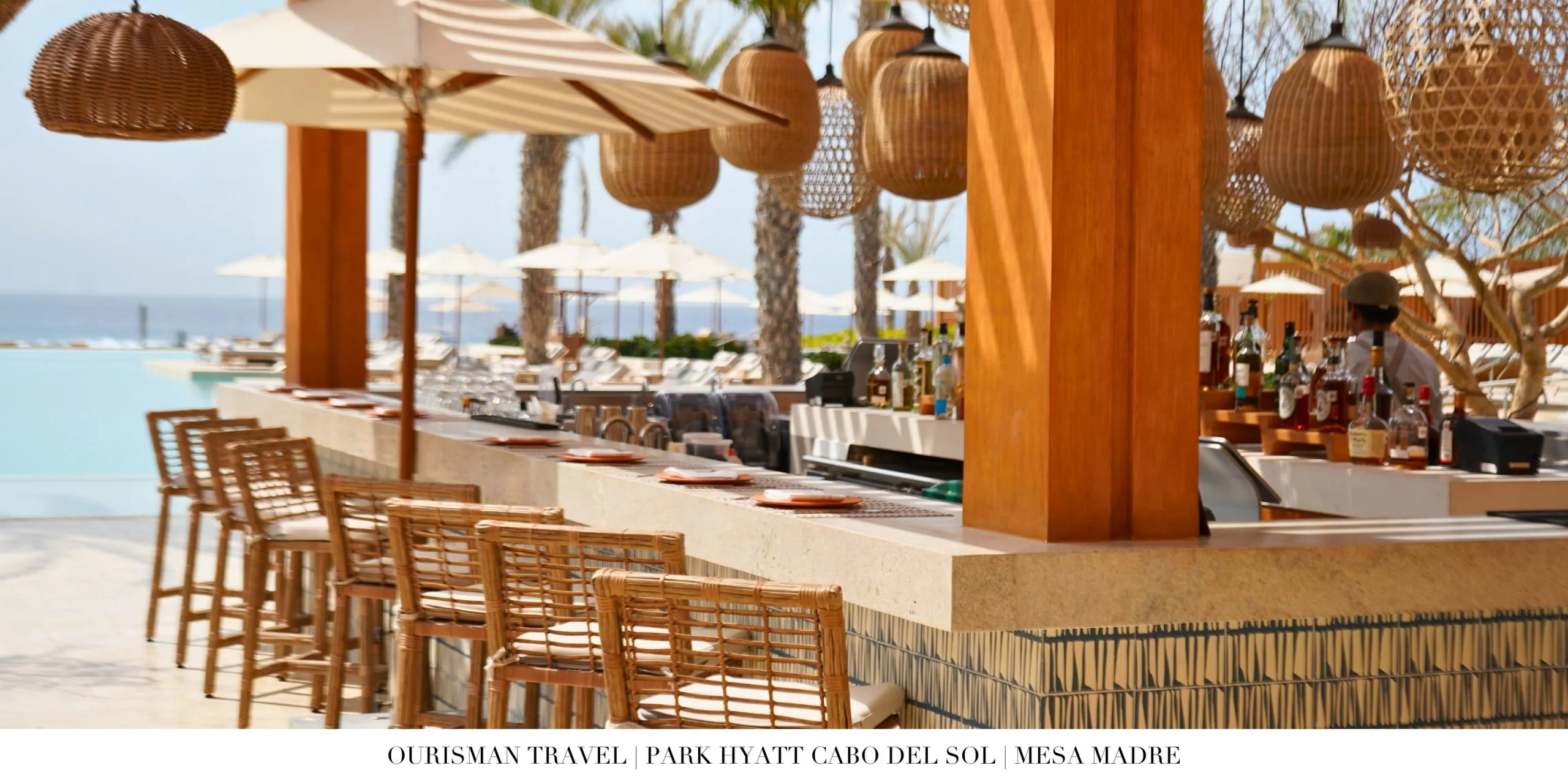 Fine dining at Mesa Madre at Park Hyatt Cabo del Sol.