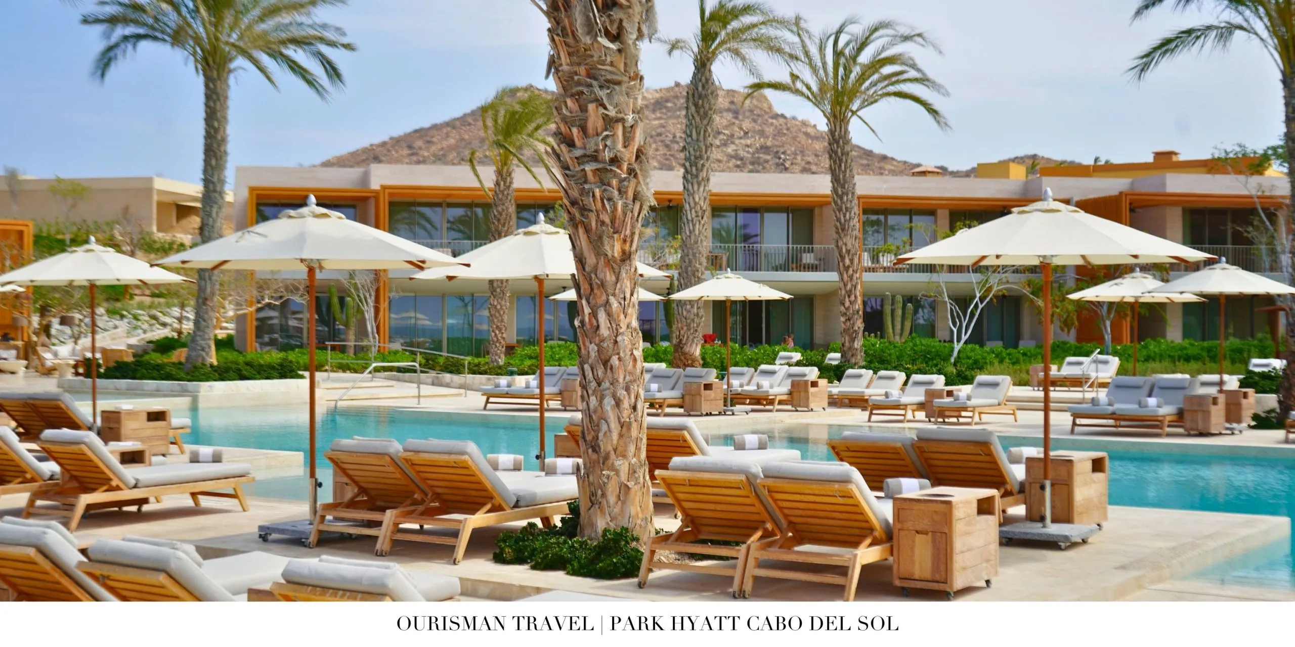 Luxury beachfront resort at Park Hyatt Cabo del Sol in Los Cabos.