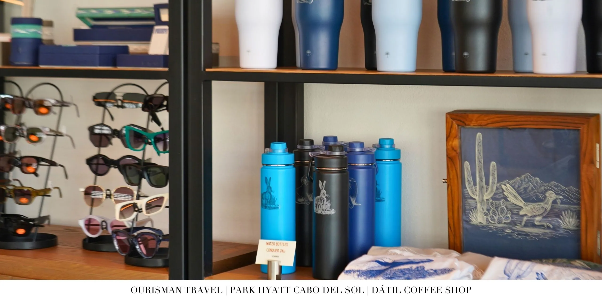 Boutique shopping at Dátil at Park Hyatt Cabo del Sol.