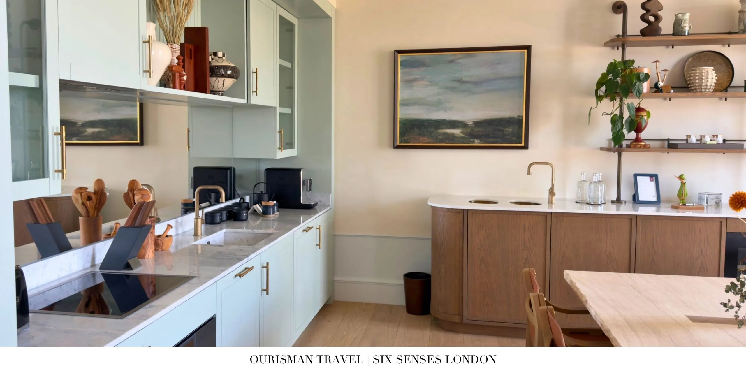 Luxury Whiteley Suite living room at Six Senses London