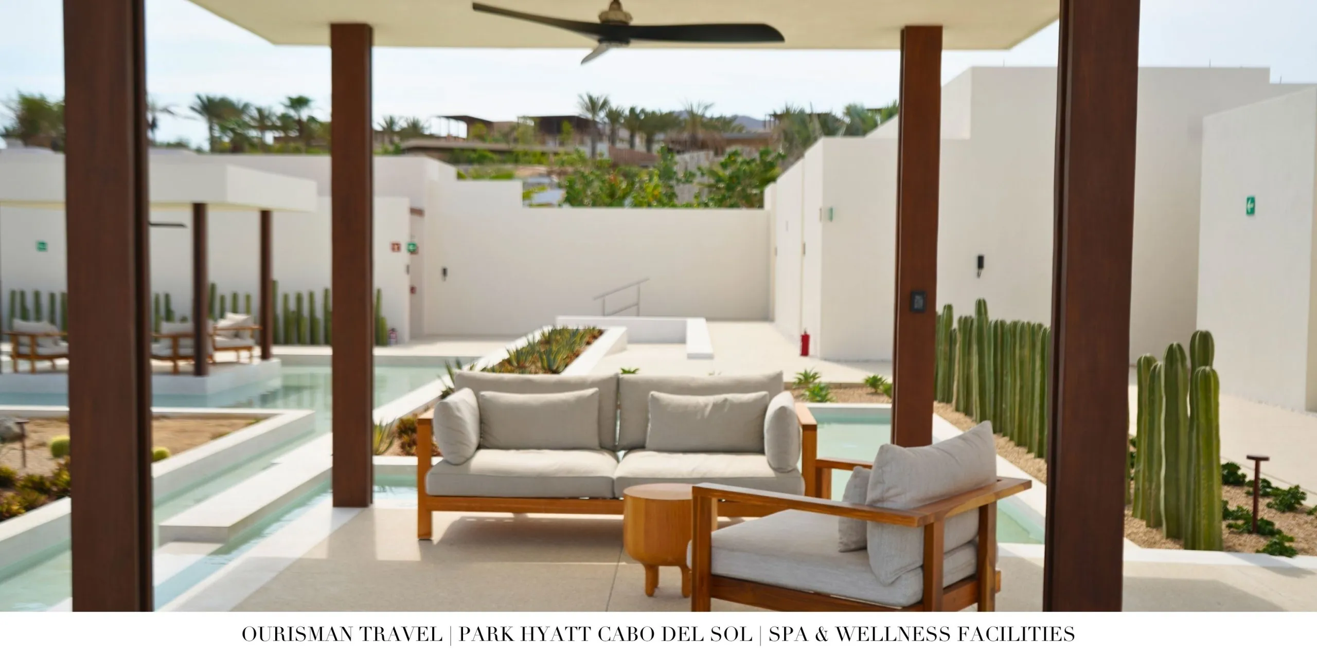 Luxury spa at Park Hyatt Cabo del Sol in Los Cabos.