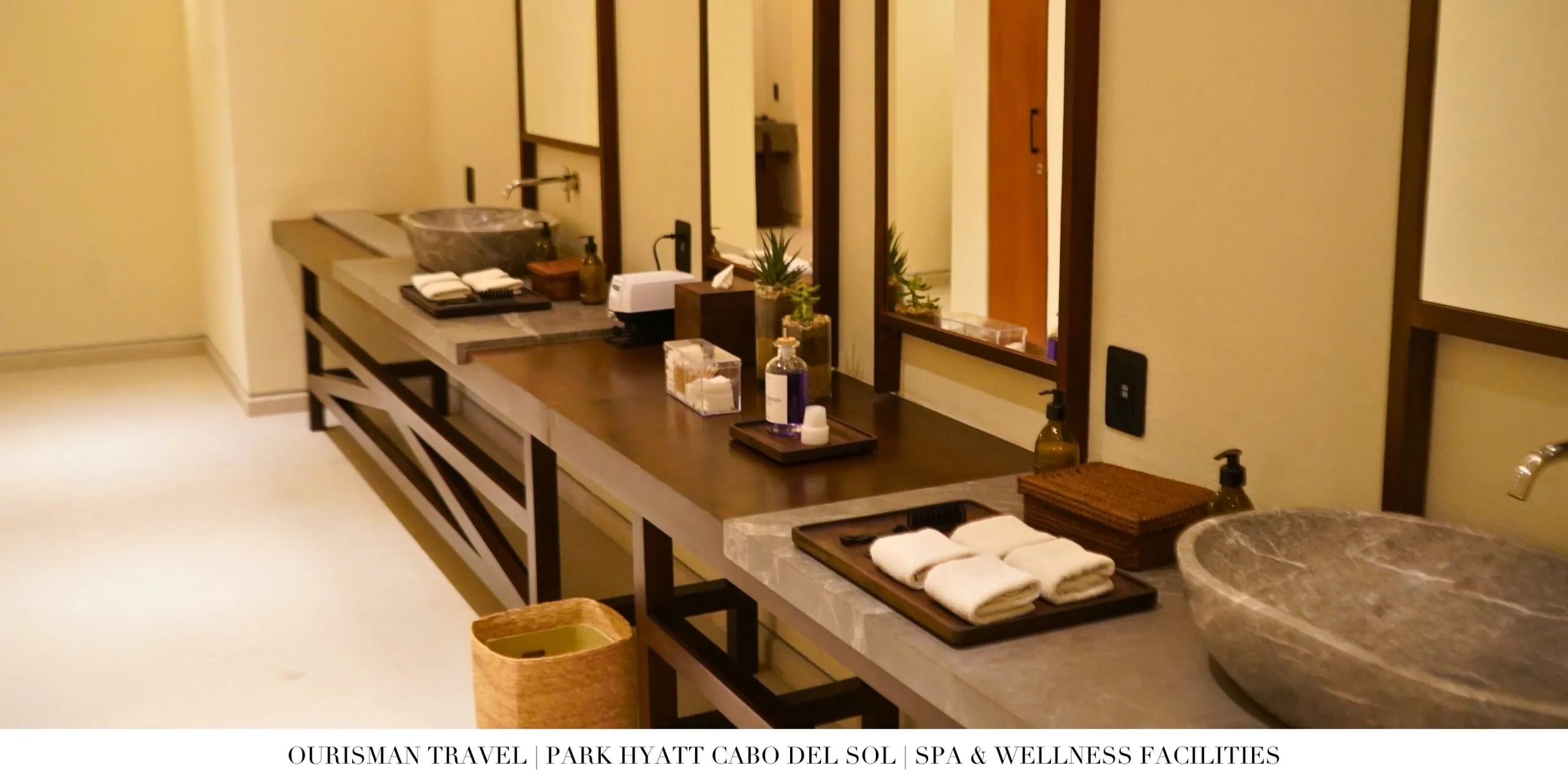 Peaceful spa interior at Park Hyatt Cabo del Sol.