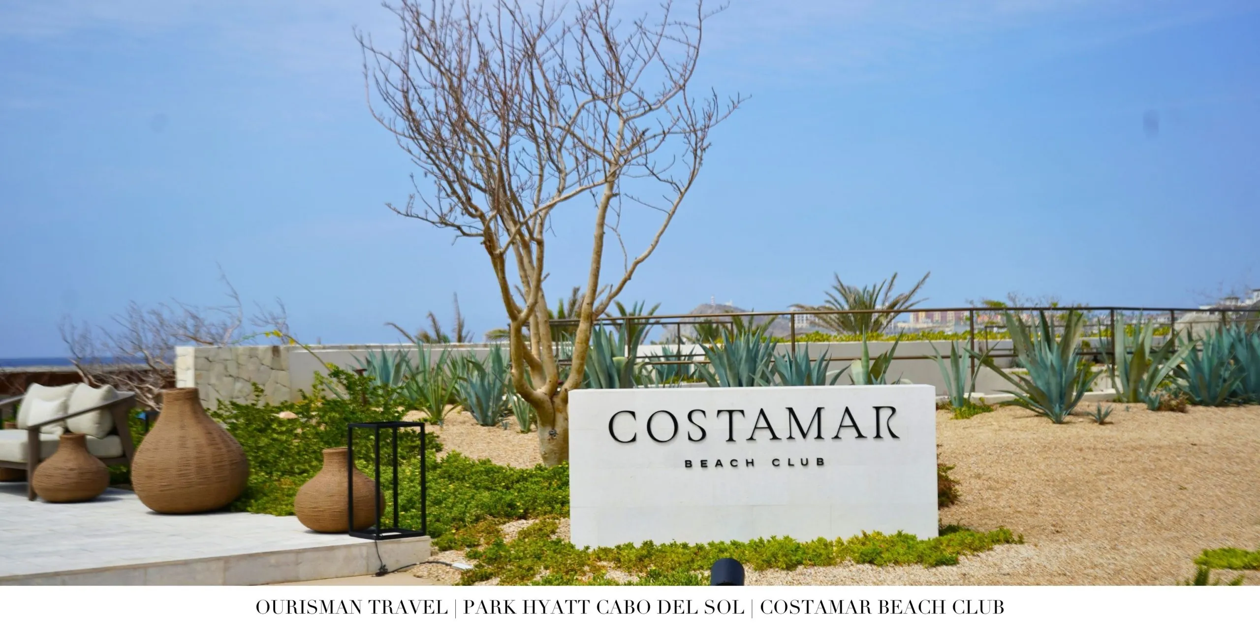 Beach club ambiance at Park Hyatt Cabo del Sol in Los Cabos.