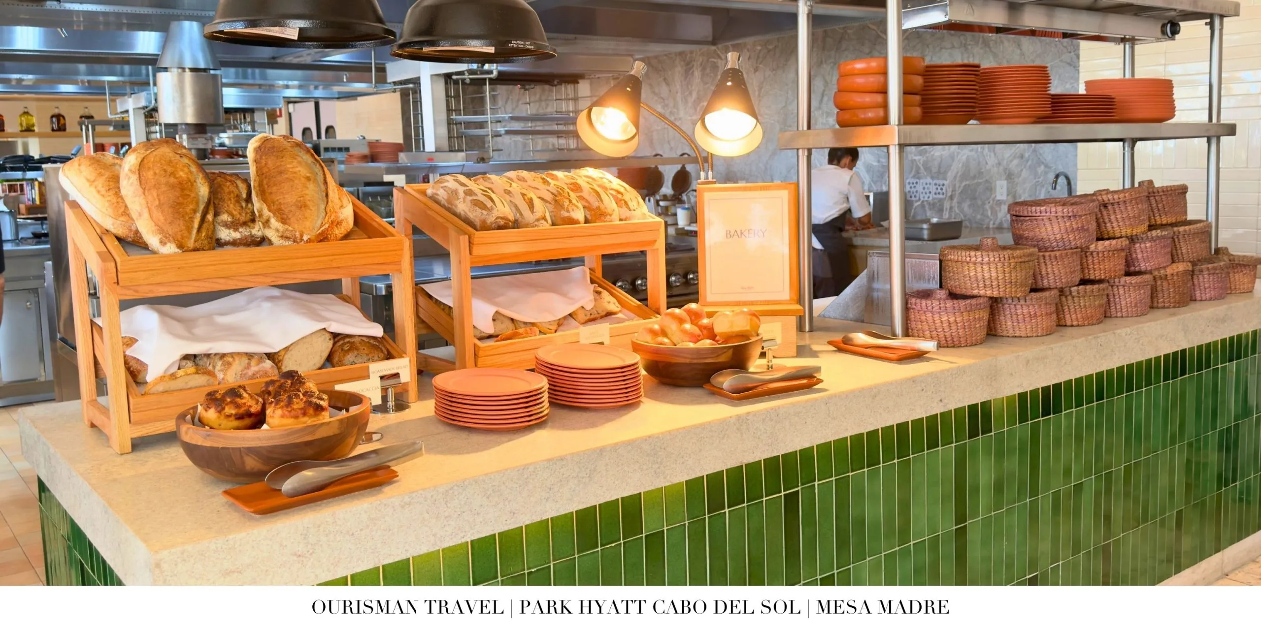 Sophisticated restaurant atmosphere at Mesa Madre.