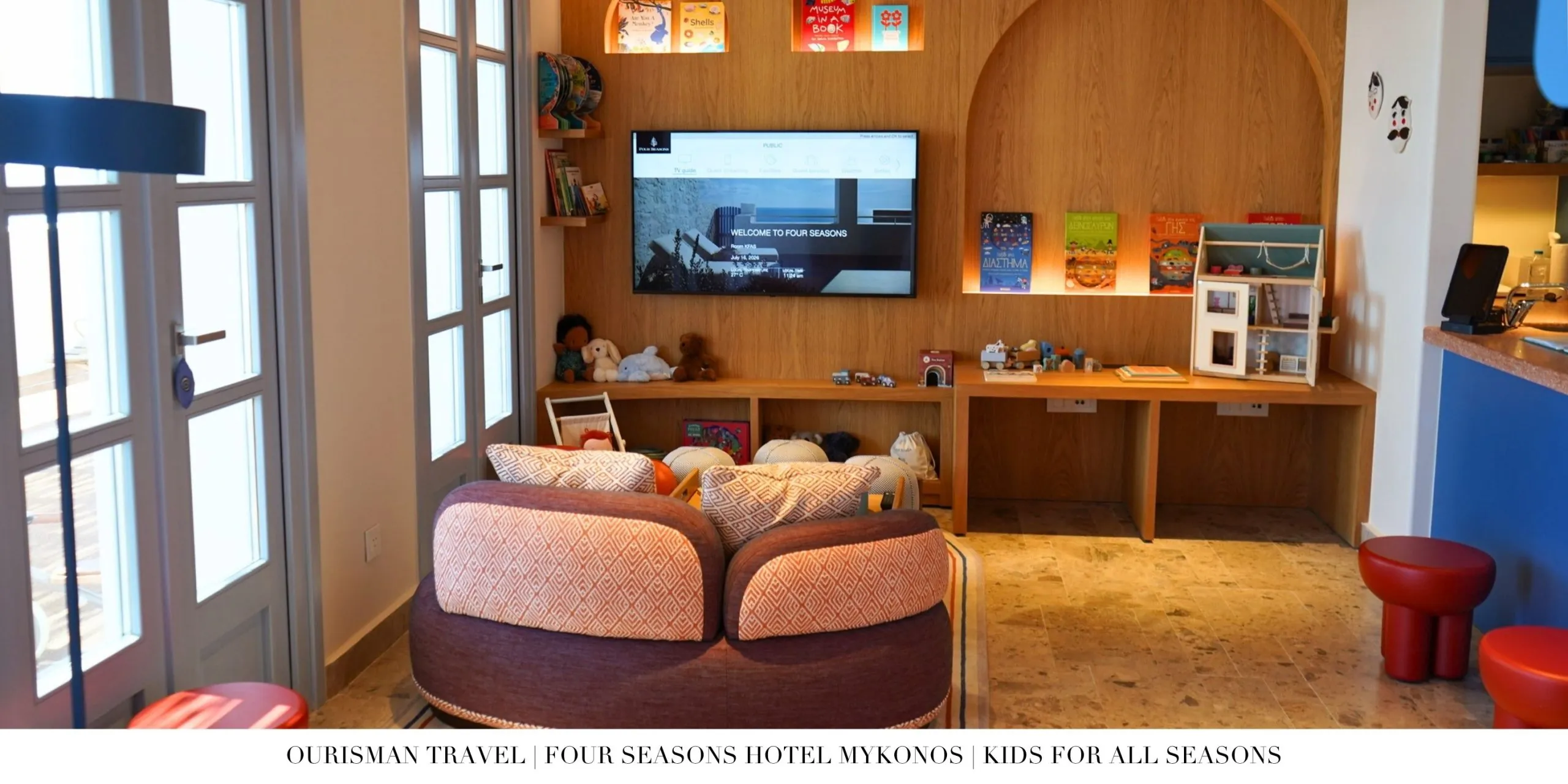 Kids For All Seasons club at Four Seasons Mykonos