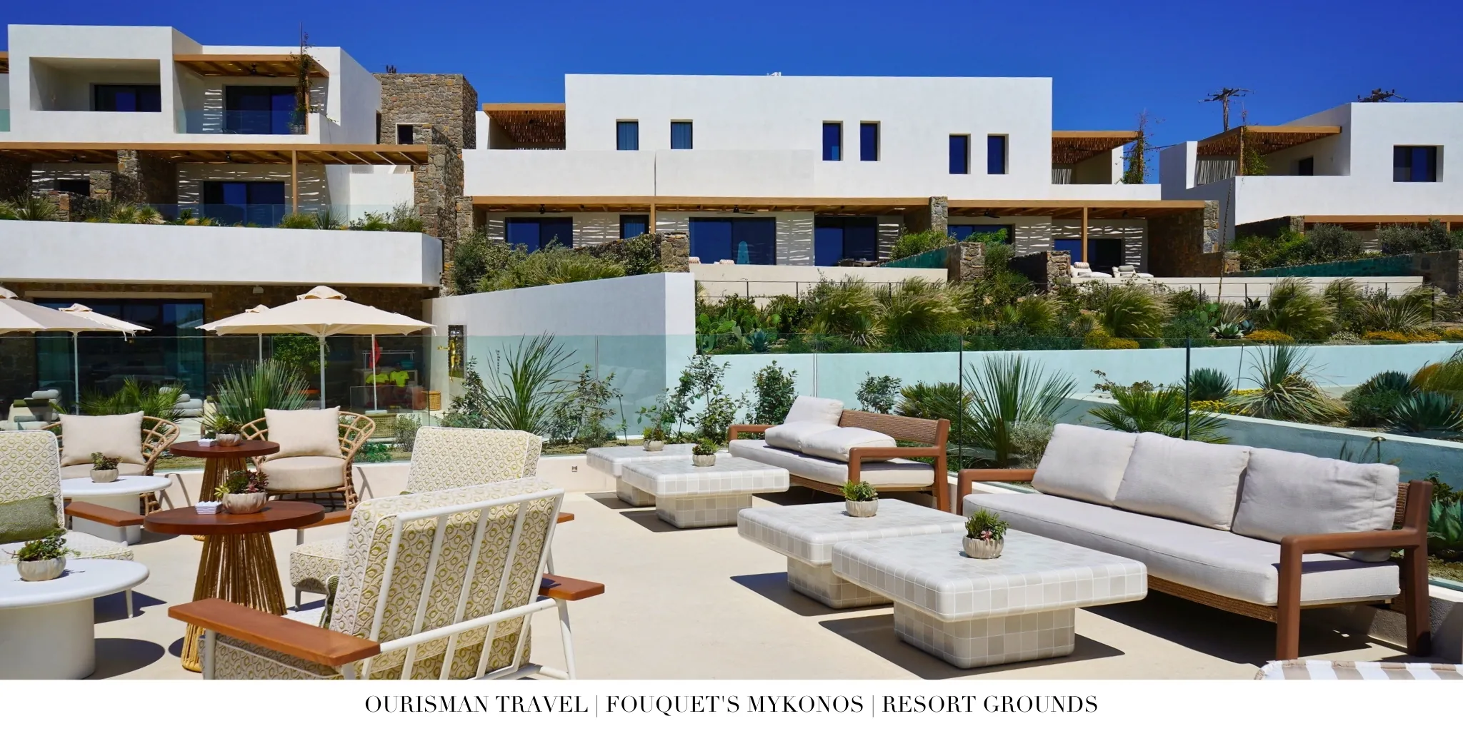 Fouquet’s Mykonos Hotel Grounds