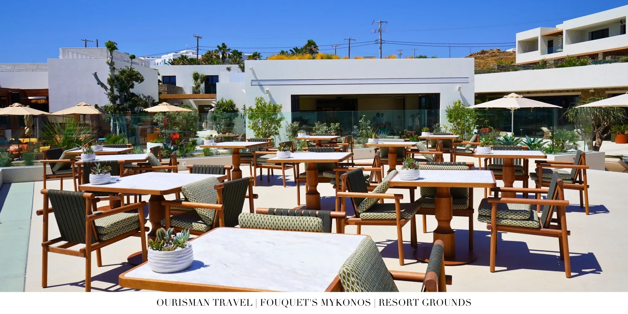 Éole Restaurant at Fouquet’s Mykonos