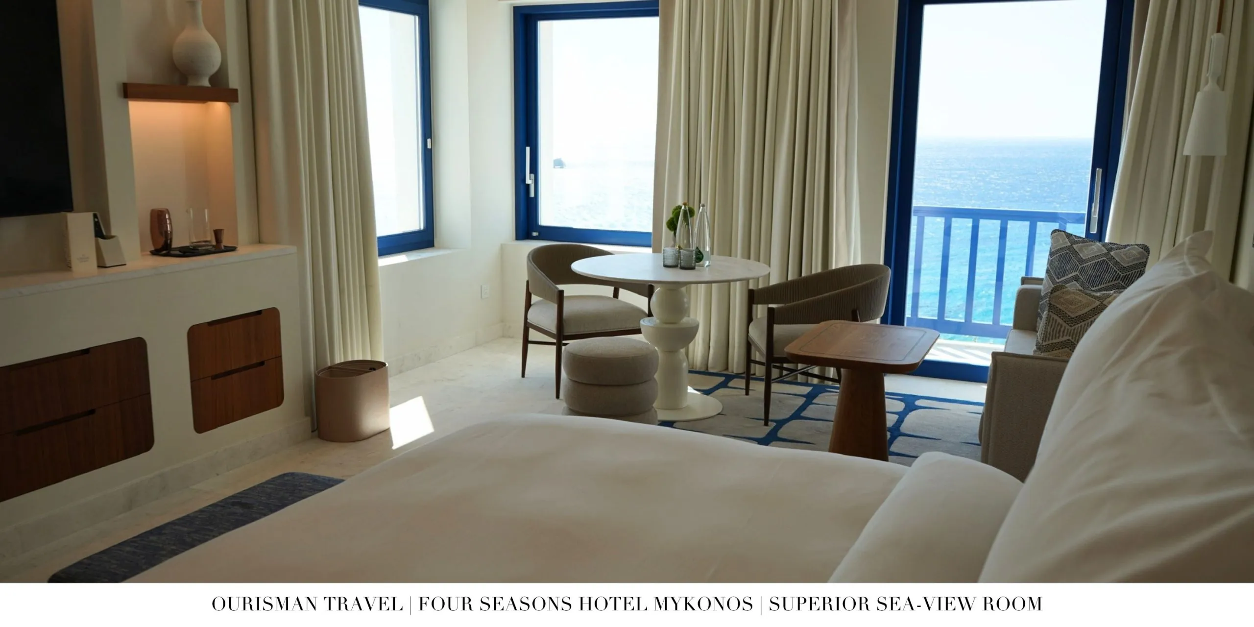 Superior Sea-View Room at Four Seasons Mykonos