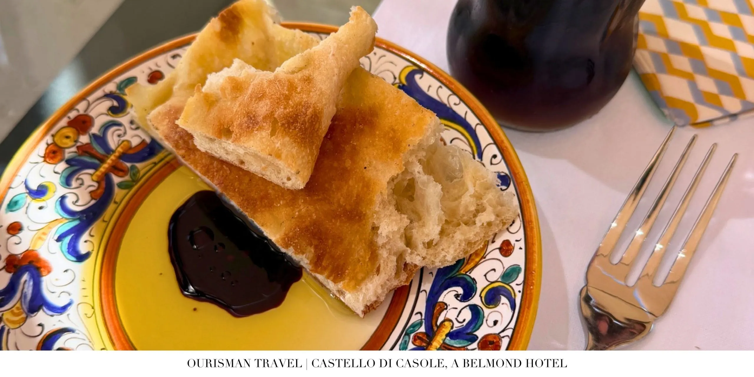 Castello Grill bread castello di casole