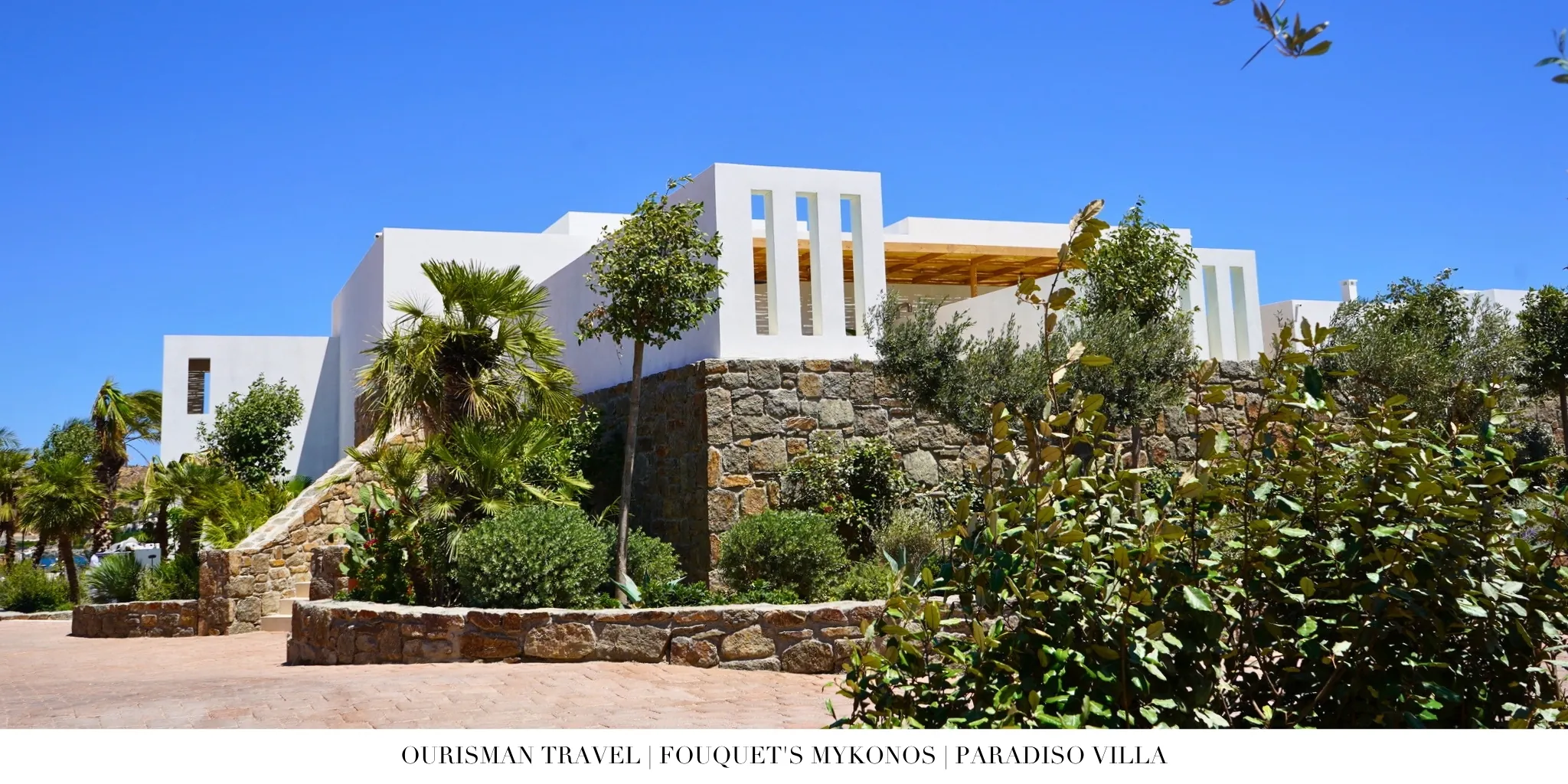 Fouquet’s Mykonos Villa Exterior