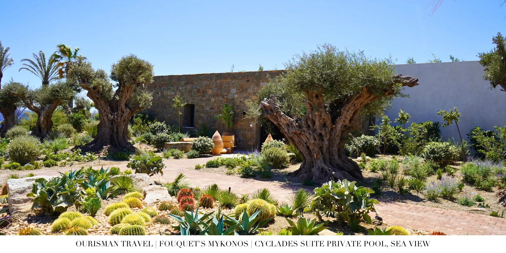 Fouquet’s Mykonos Villa Garden