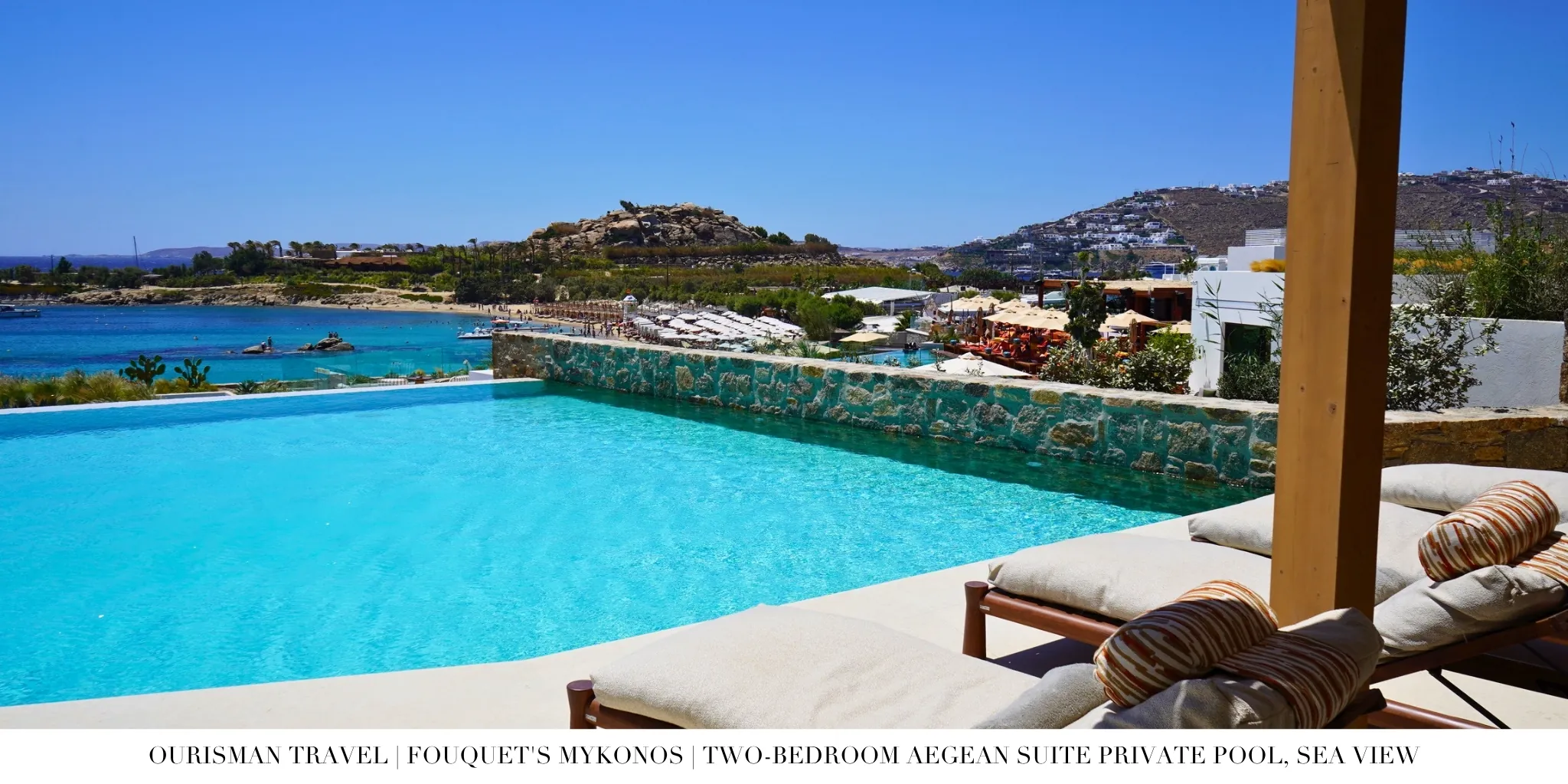 Two-Bedroom Aegean Suite private pool Mykonos