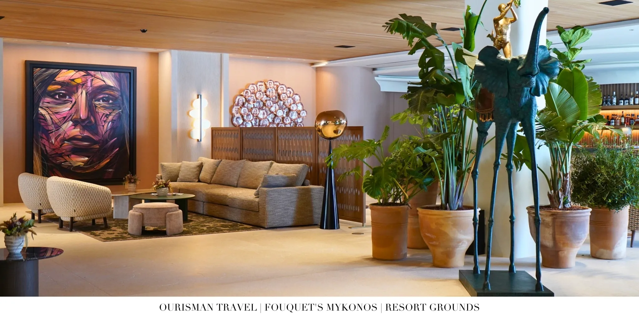 Fouquet’s Mykonos Lobby